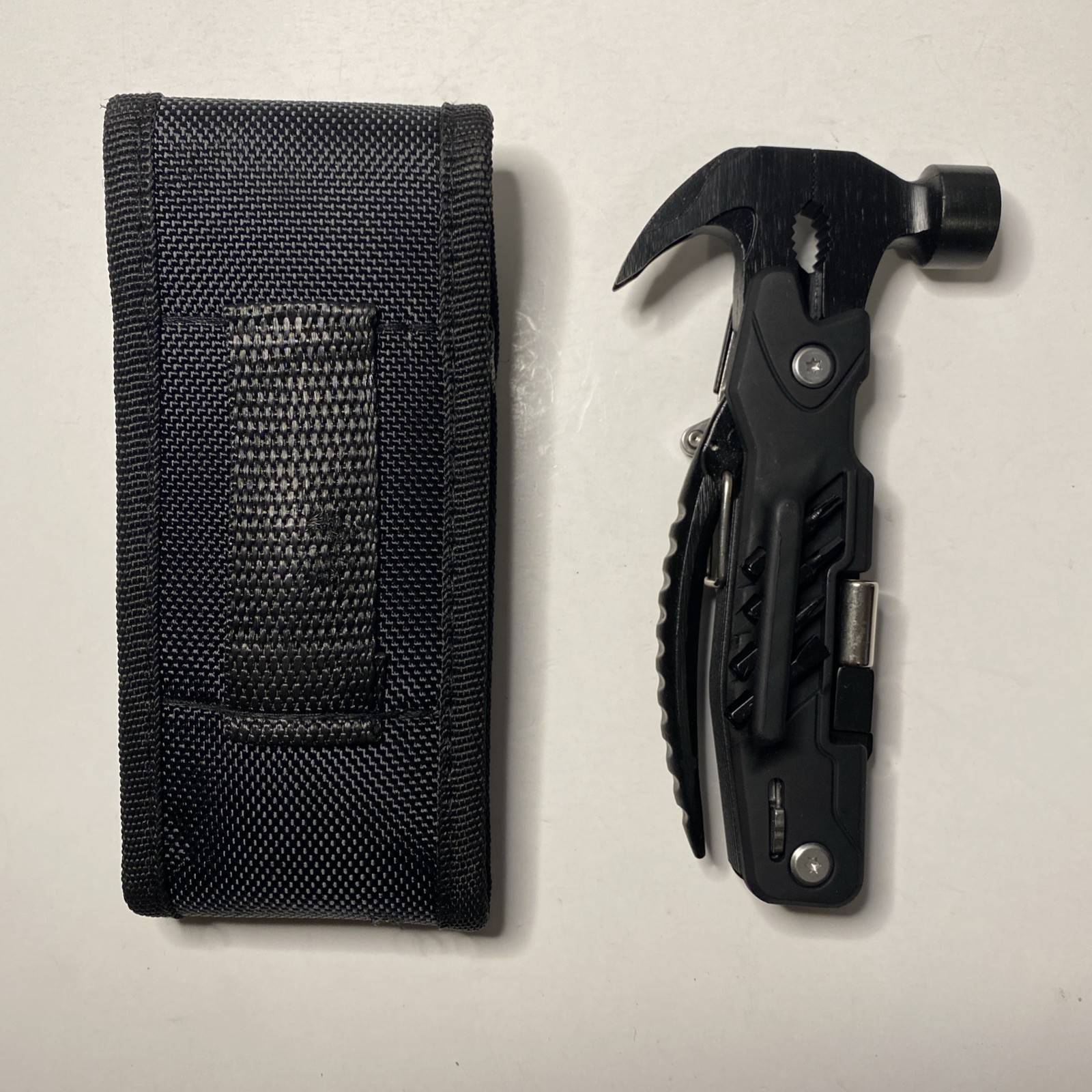 Pohaku Folding Hammer Multitool w/ Nylon Sheath