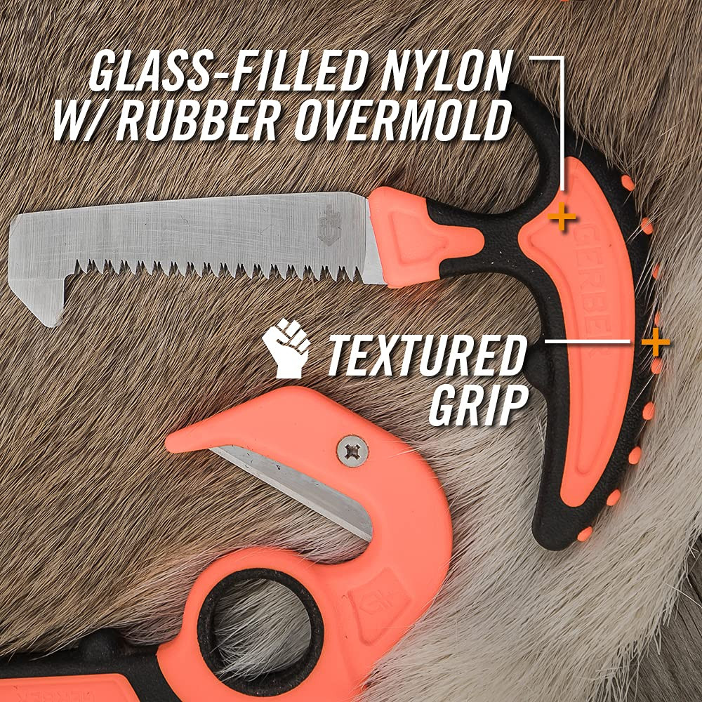 Gear Vital Pack Compact Saw, Stainless Steel Sawtooth Blade for Camping, Hunting