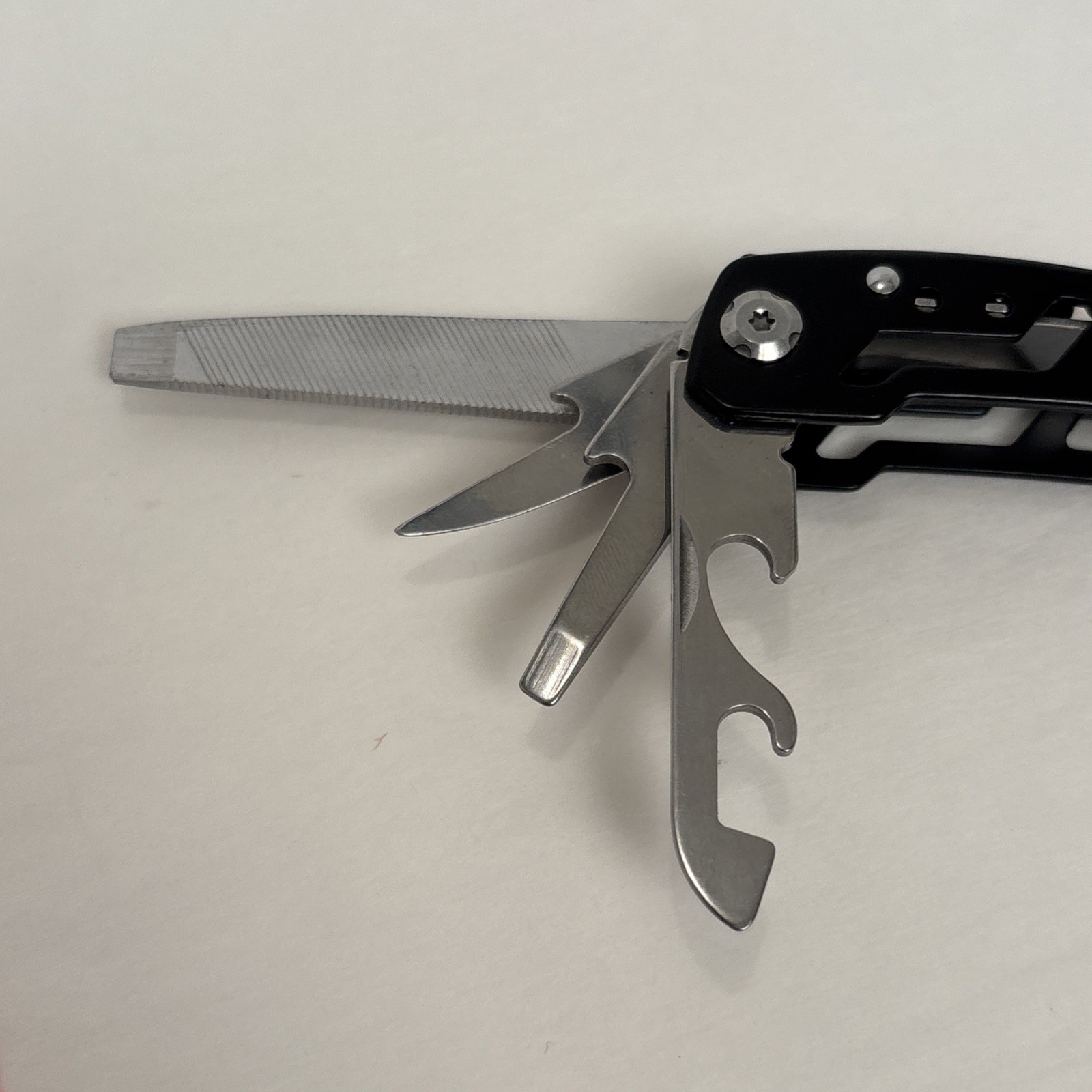FANGFO Multi-Tool Black Tactical Heavy Duty Pocket Pliers EDC Tool w/ Sheath