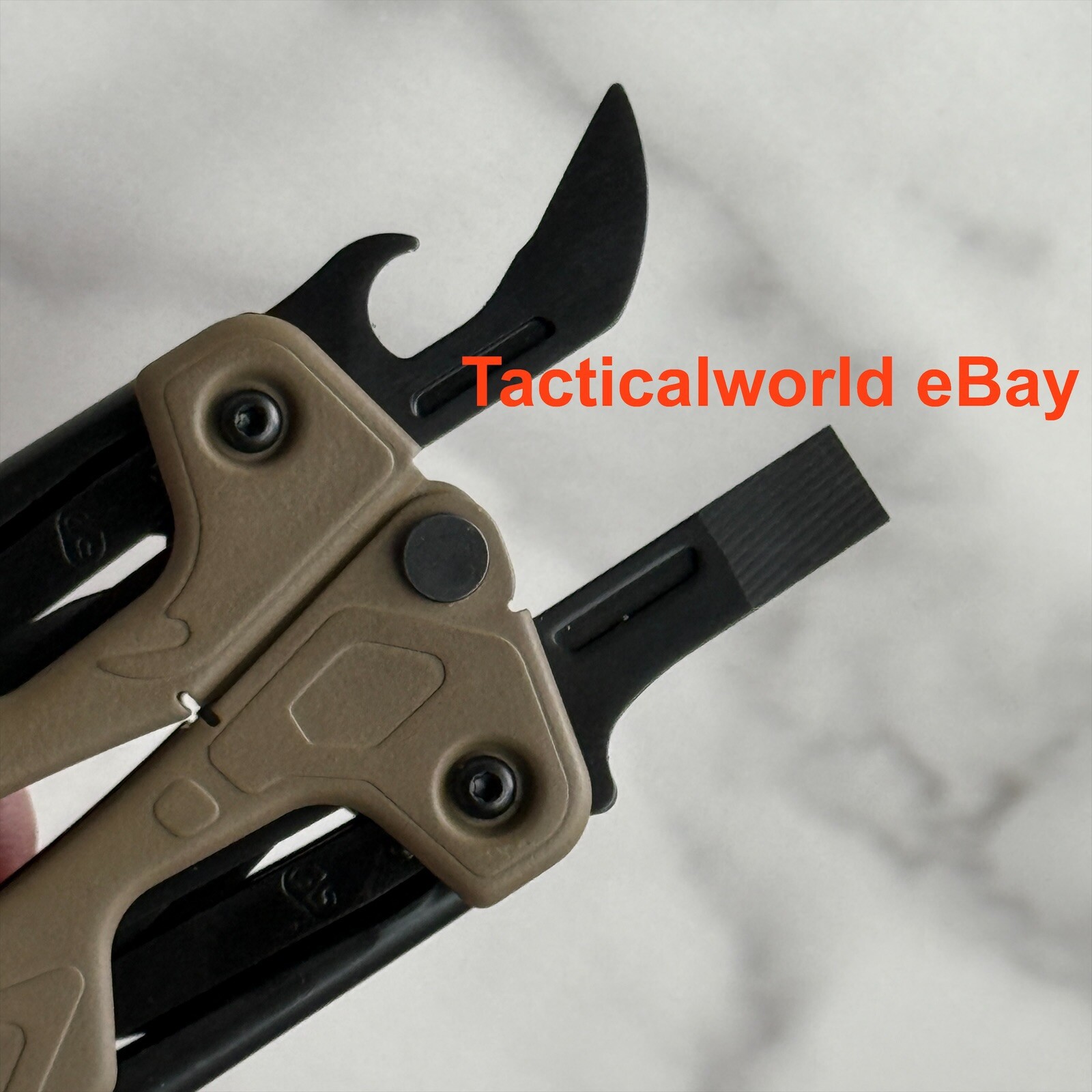 Leatherman OHT Brown/Tan w/Cano Sheath (Camo Pattern vary) Superb 154CM cutters!