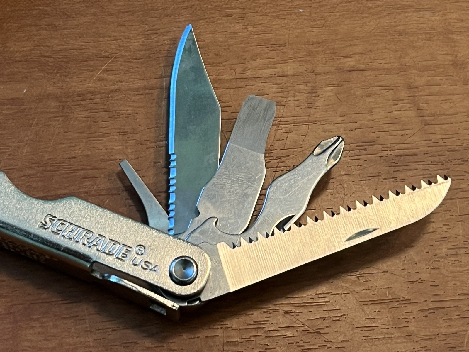 Vintage – New – Schrade Tough Vise Grip Multi Tool Pliers ST6 – USA Made