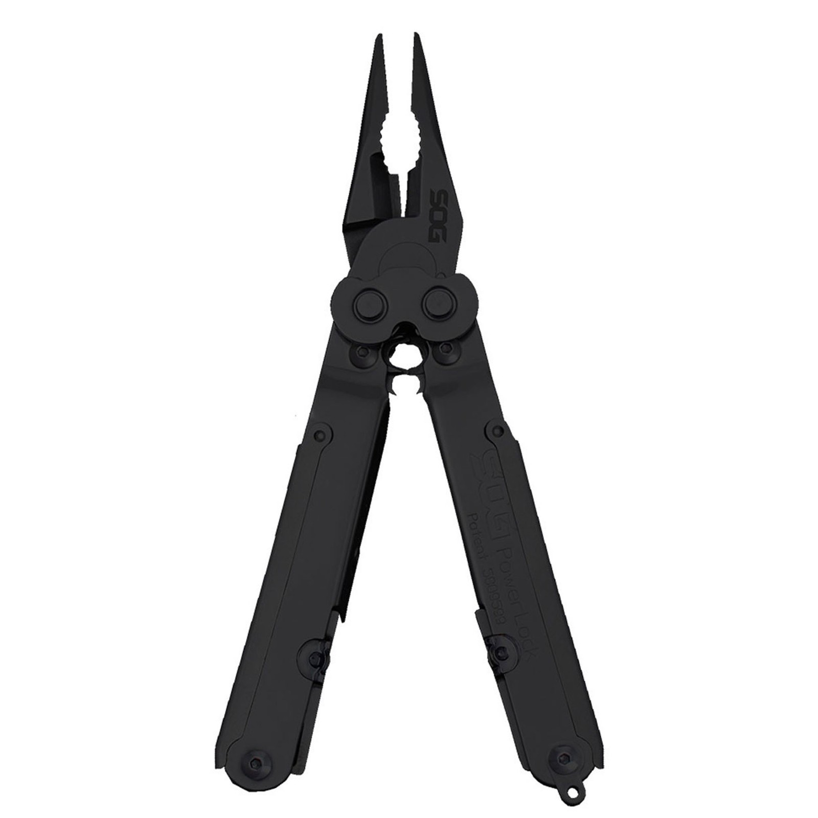 SOG Powerlock Multi-Tool with Scissors and Nylon Shealth – Black Oxide
