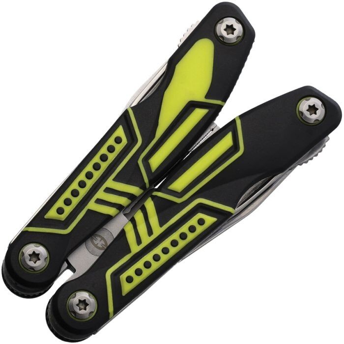 WithArmour Ranger Multi Tool Essentials Bottle/Can Opener Green TPR Handles