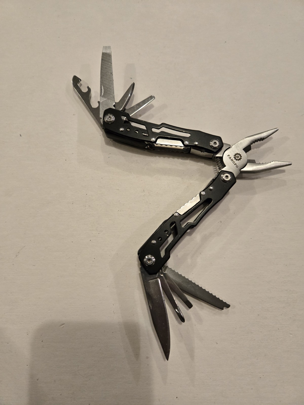 Fangfo 14-in-1 Multitool Everyday, Outdoor, Survival, Camping, Hunting & Hiking
