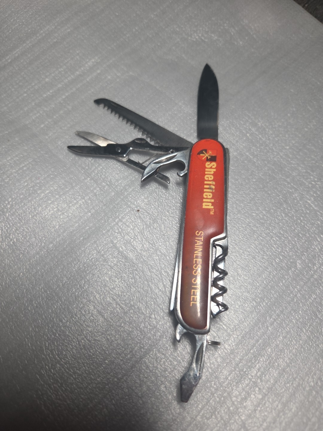 SHEFFIELD STAINLESS STEEL LOGO Multi Tool