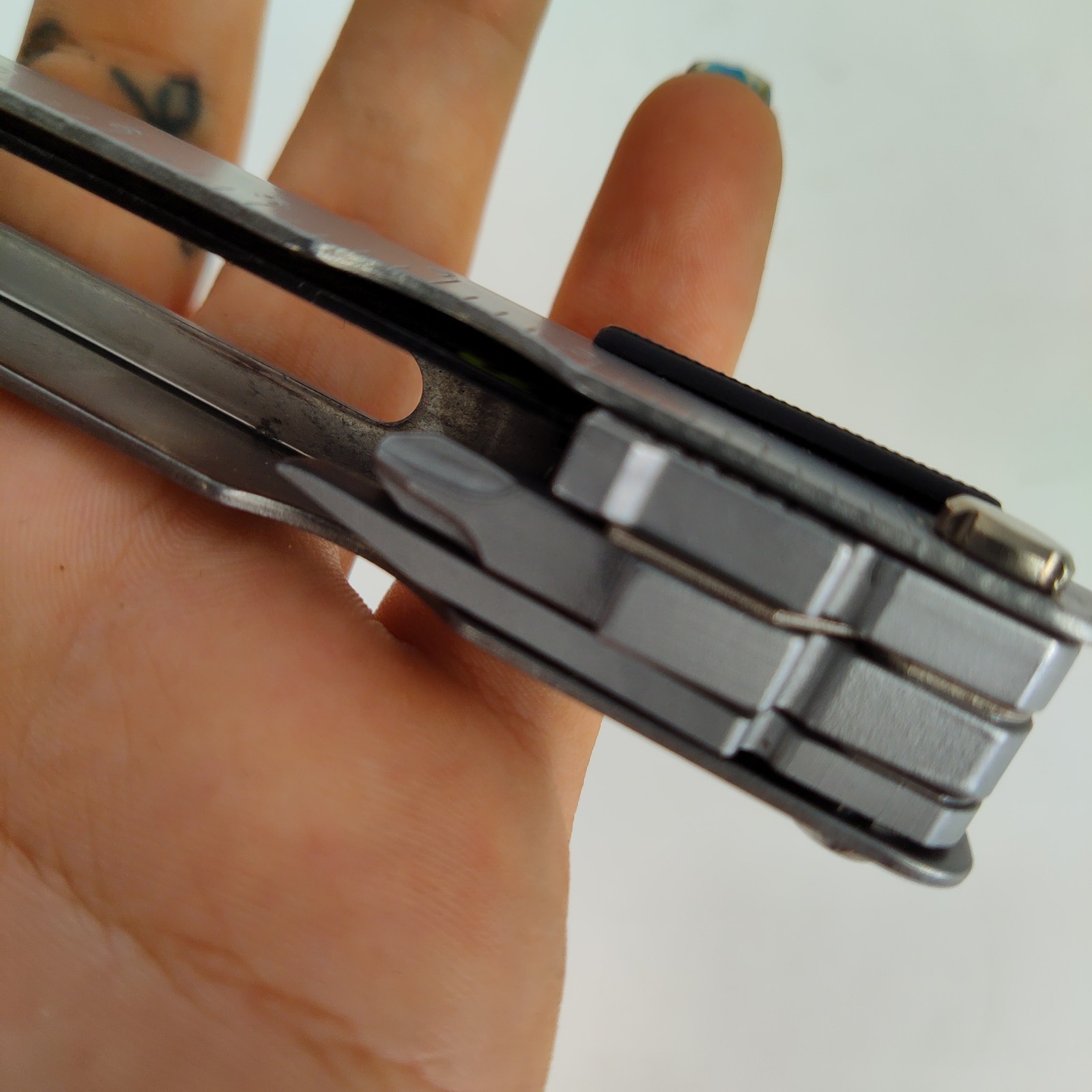 Gerber MP600 Multiplier Tactical Multi-Tool Knife Black Oxide Carbide Cutters