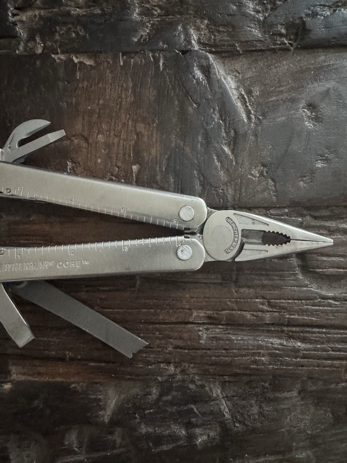Leatherman Core Stainless W/Black Leather Sheath Multi-Tool USA 0805 Date