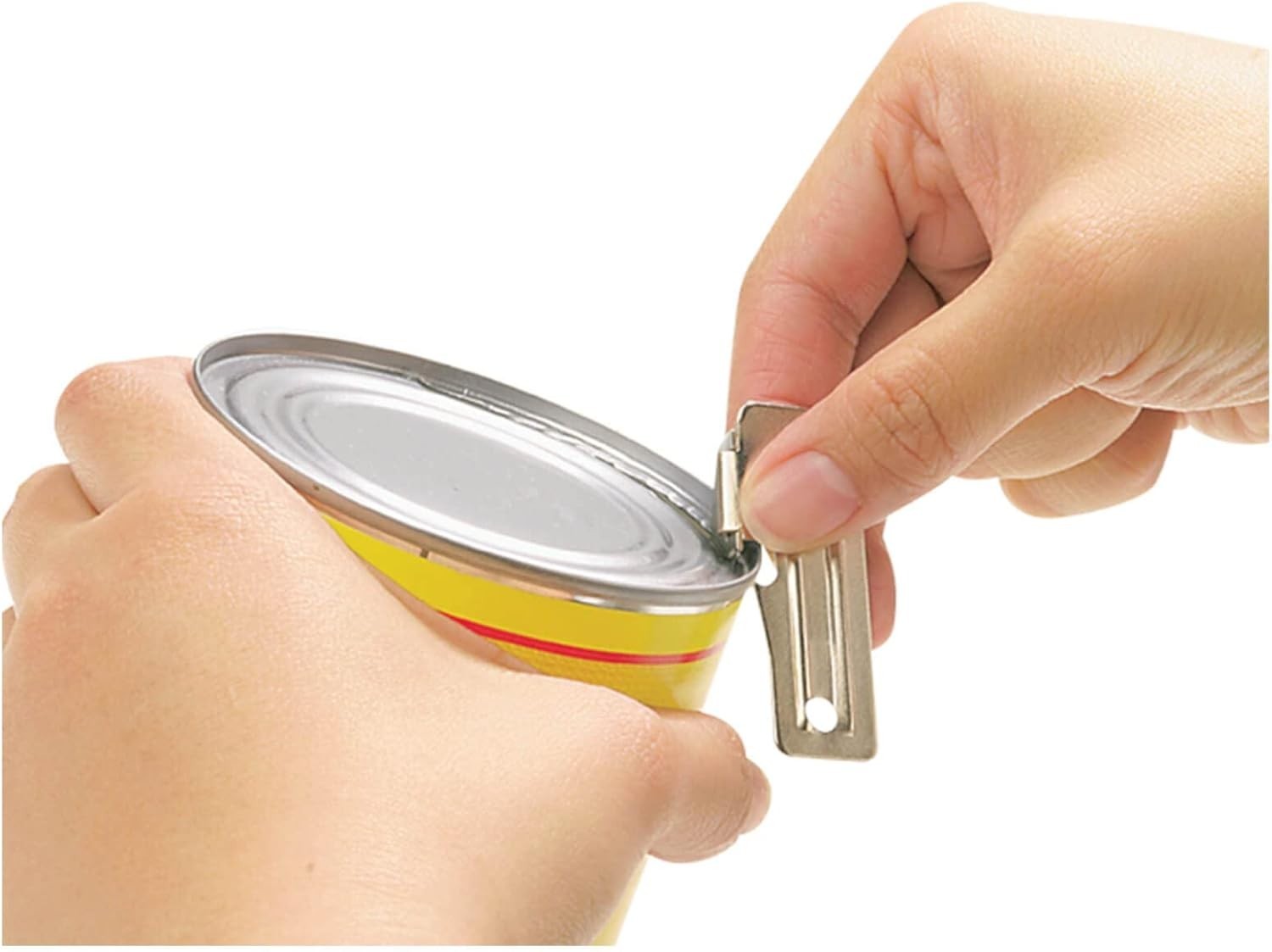 Portable Can Opener 2-Pack Lightweight & Durable Manual Tool Camping Hiking
