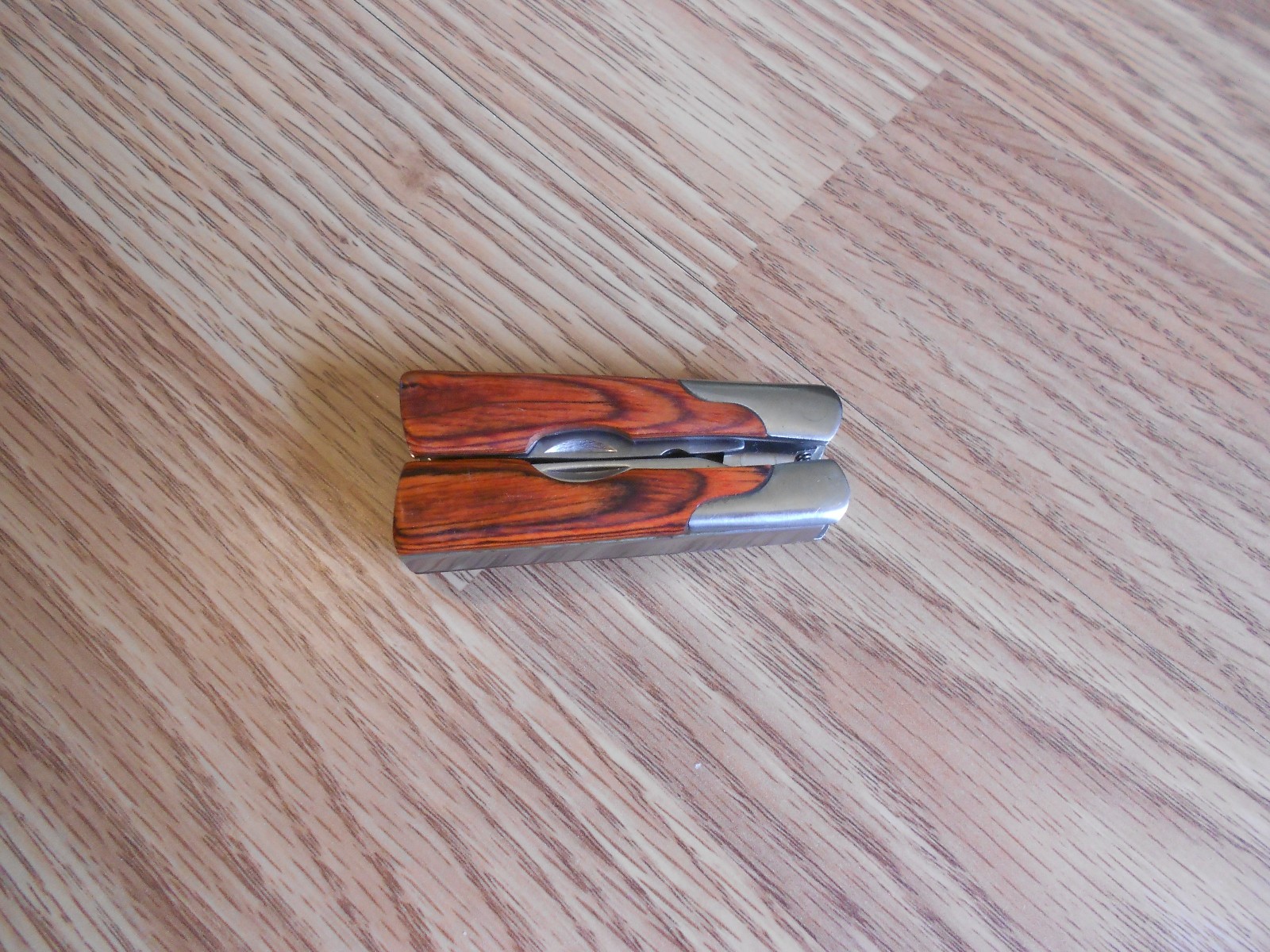 Sheffield 9 In 1 Wood Grain Handle Multi Tool Knife Made By Sheffield 9 In 1