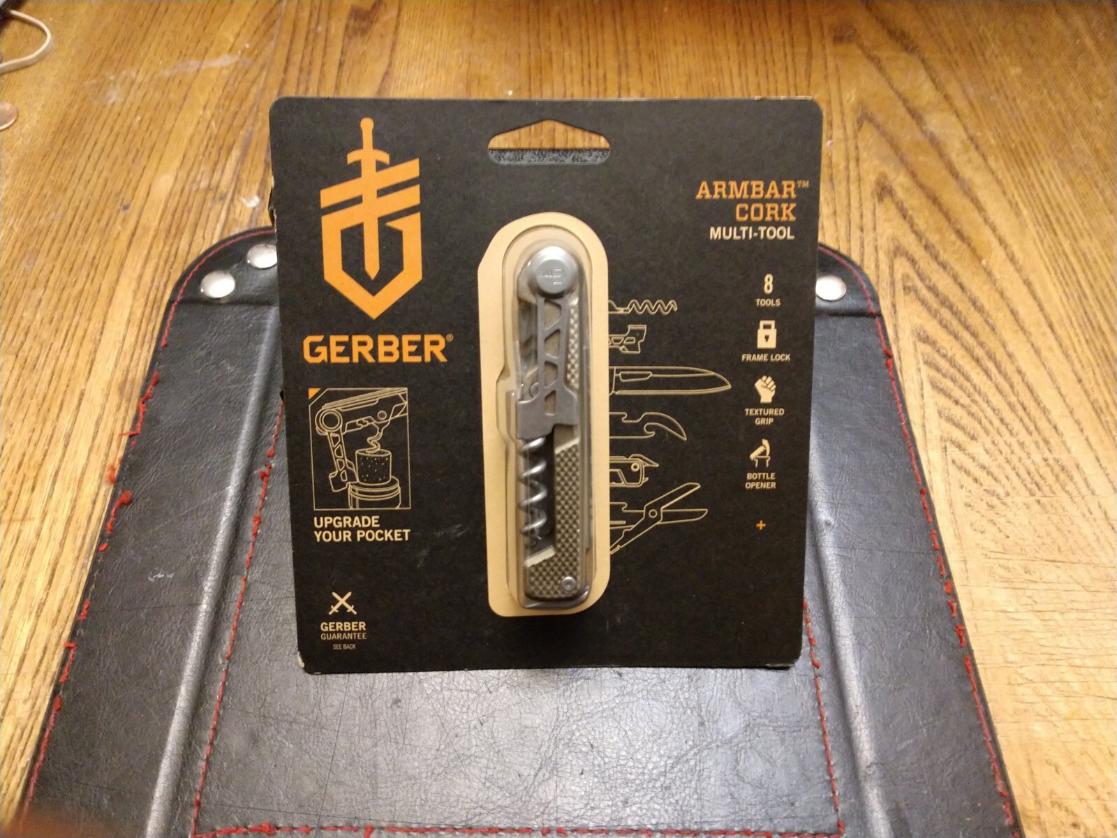 Gerber Armbar Corkscrew Multi Tool 8 Tools N 1 Stainless Steel 3.1 O.Z.