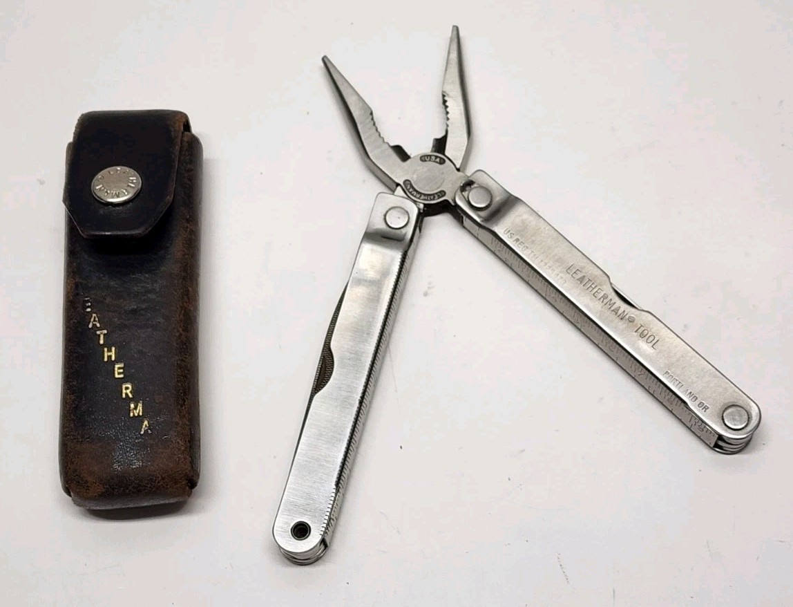 Leatherman USA Multi Tool Portland OR With Leather Sheath