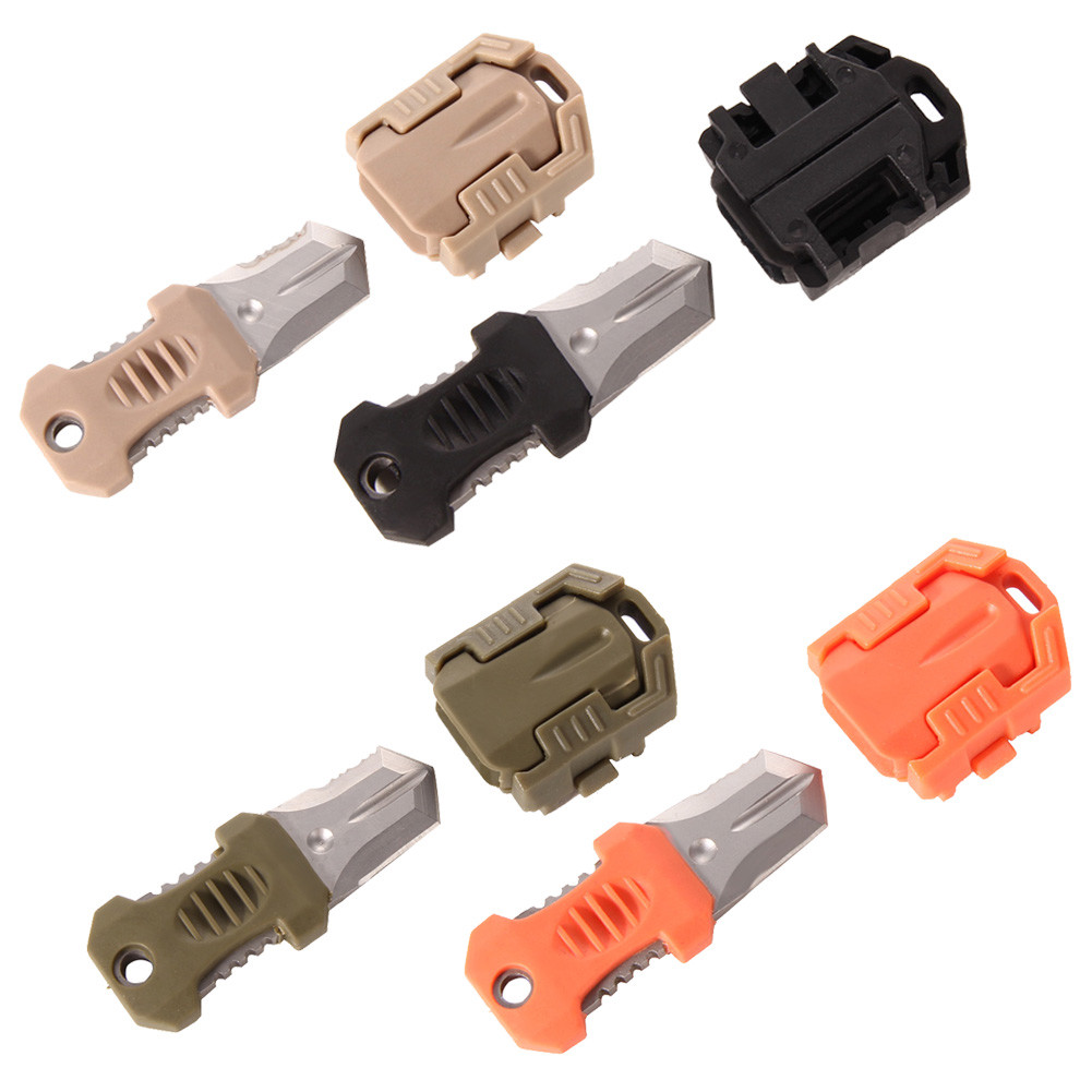Mini Multifunction EDC Knife Pocket MOLLE Webbing Camping Hiking Survival Tool