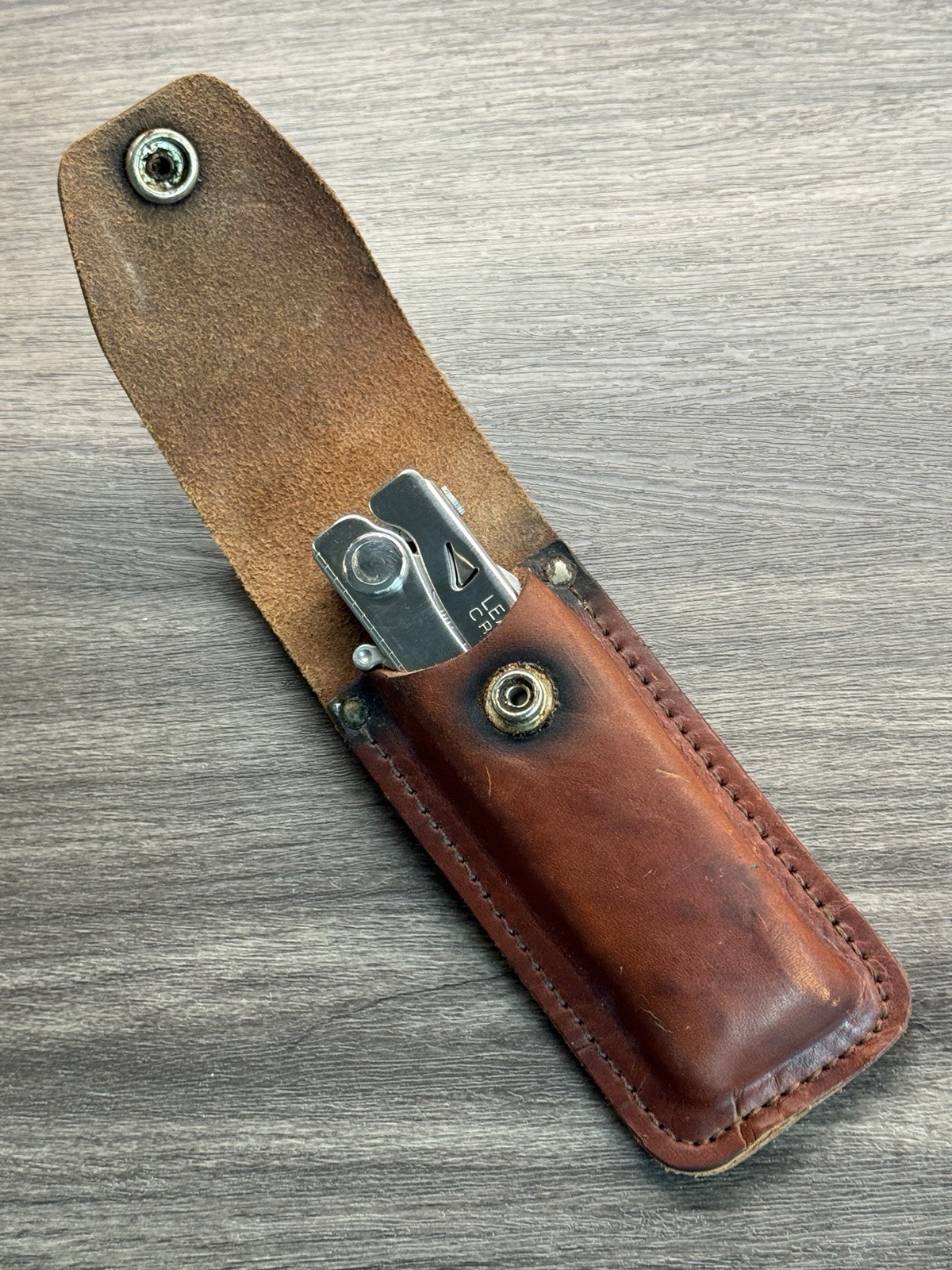 Leatherman Crunch based mod w/stainless steel Hammer (no other tools included)