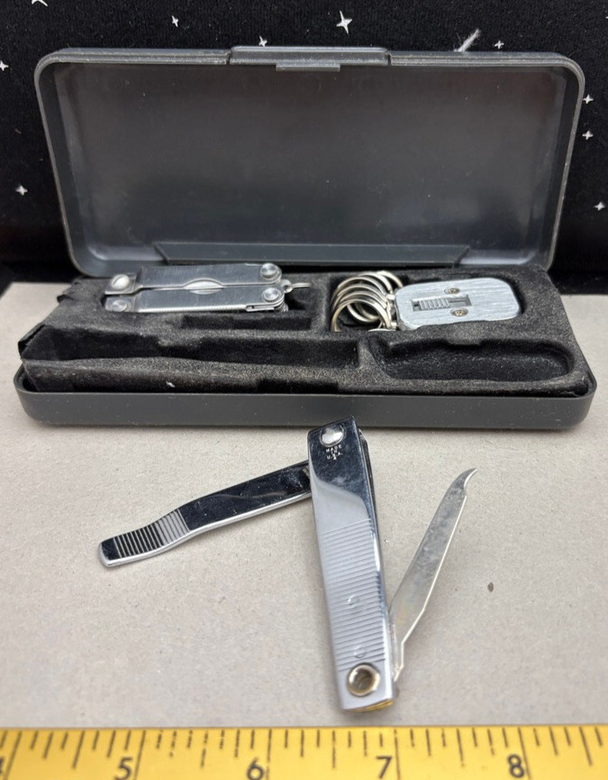 VTG Sheffield Multi-Function Tool Set Nail Clippers Key Chain Multi Tool
