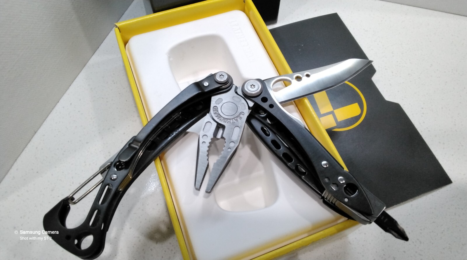 New Leatherman CX 0420 Date Stamp Multi-Tool Carbon Fiber Handle Insert 830849