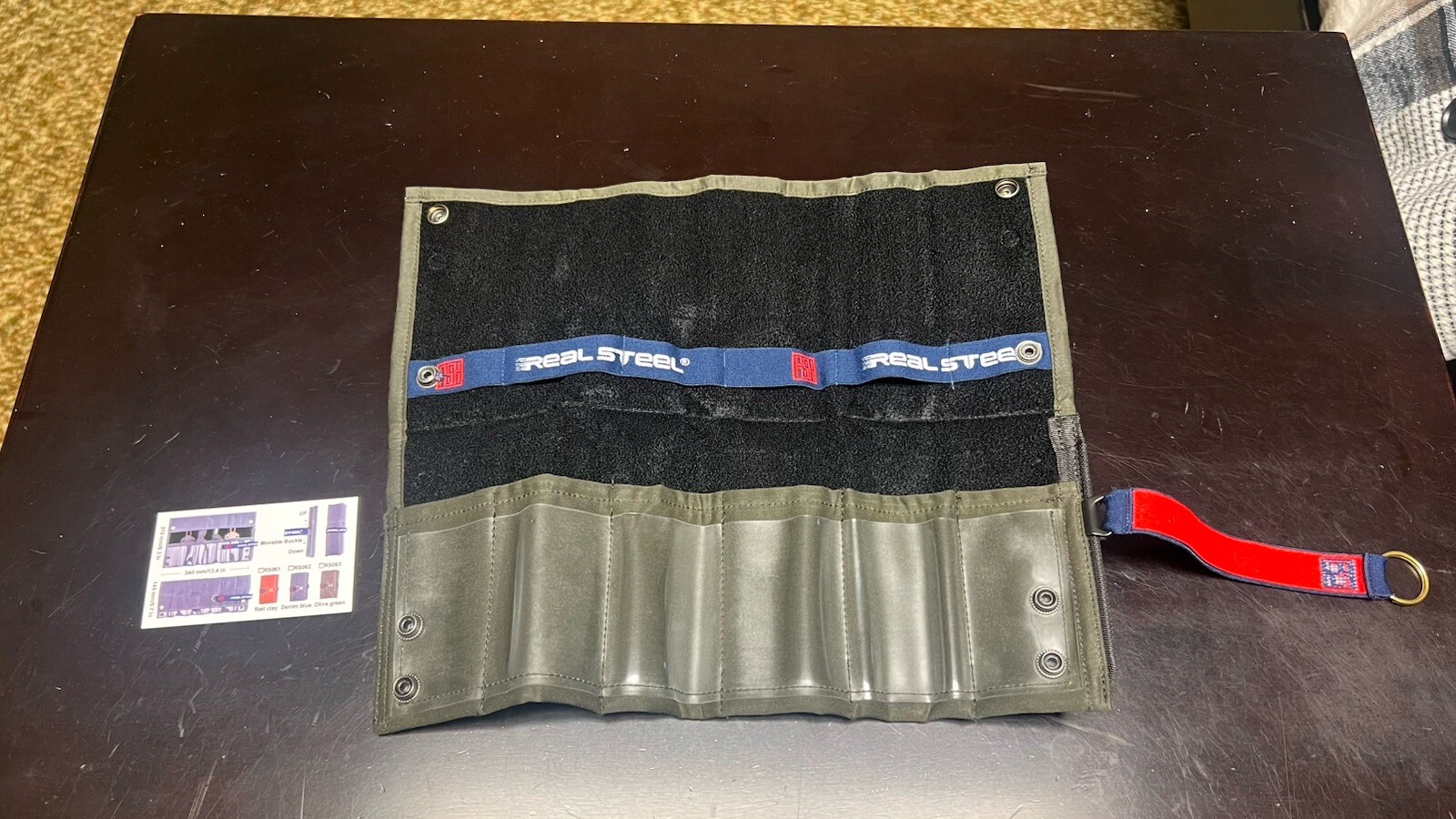 Knife Roll Up Organizer EDC Tool Pen Tech Electronic