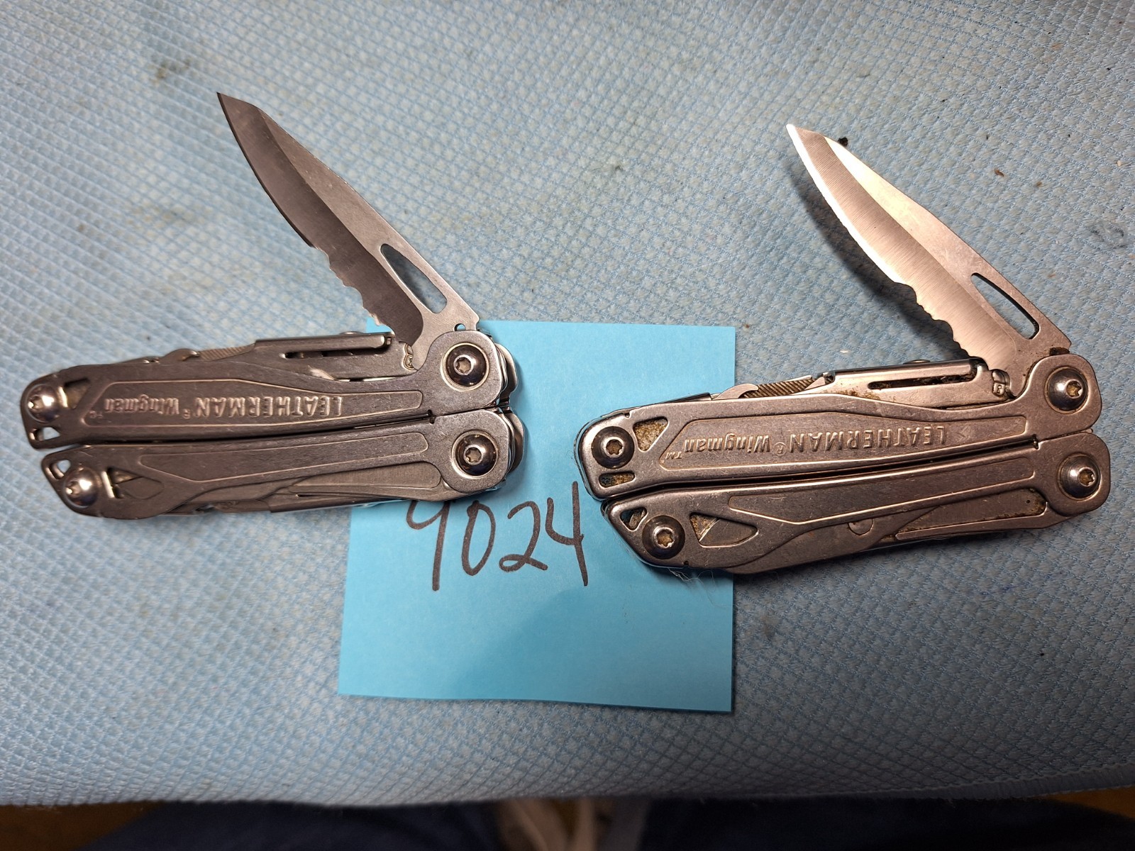 2 Leatherman WINGMAN Multi Tools Fishing Hunting Camping LOT 9024