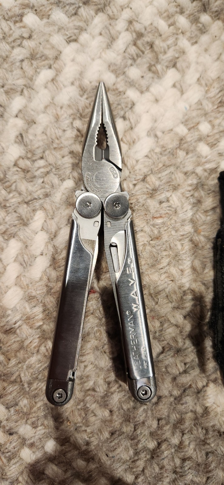 Early Leatherman Wave With Sheath