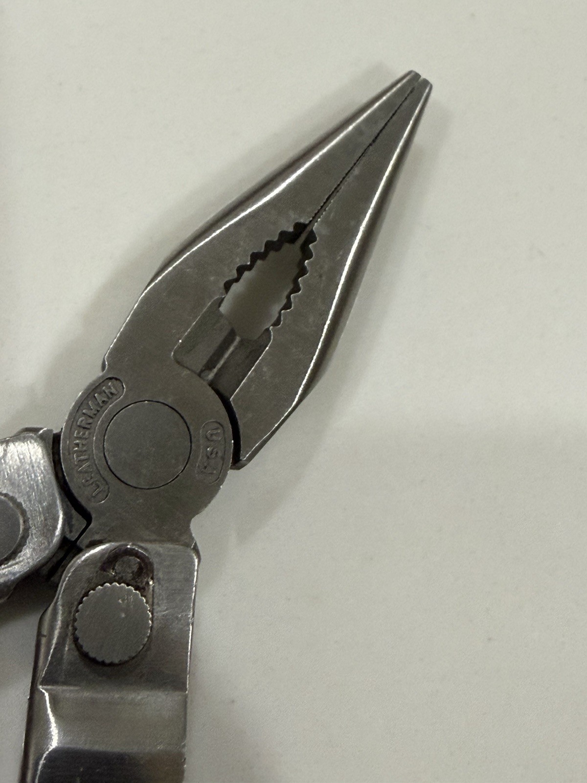 Vintage Leatherman Pocket Survival Tool PST w/TOOL ADAPTER, Bit set & Pouch