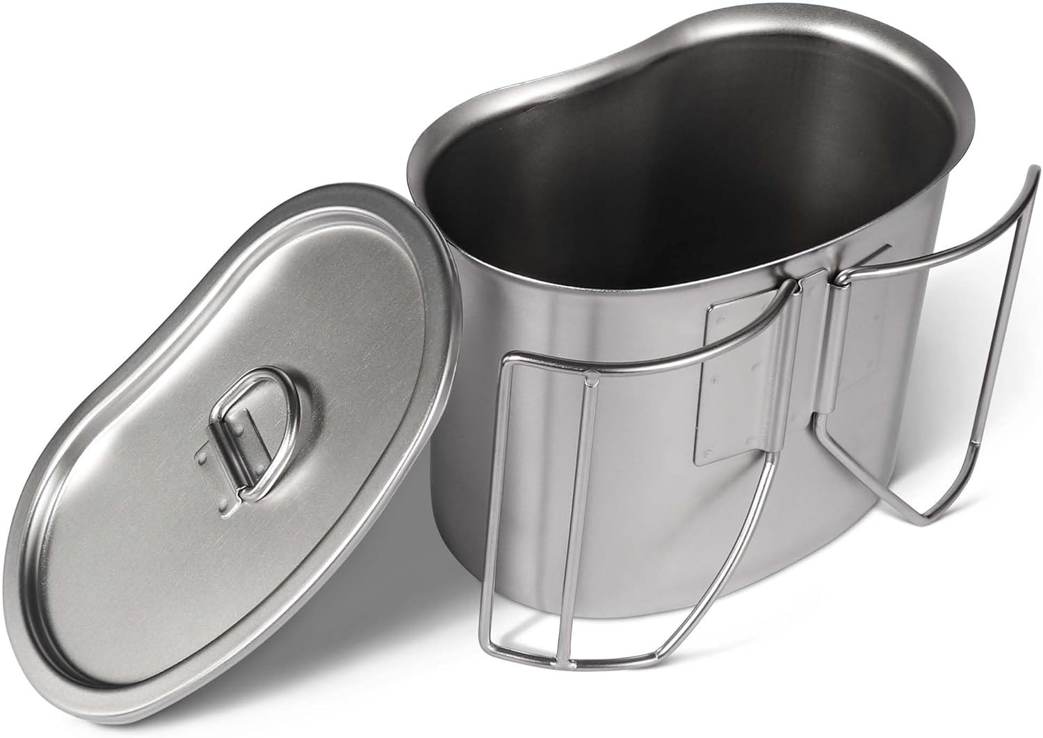 Vaso cantimplora estilo militar de acero inoxidable 304 del ejército de EE. UU
