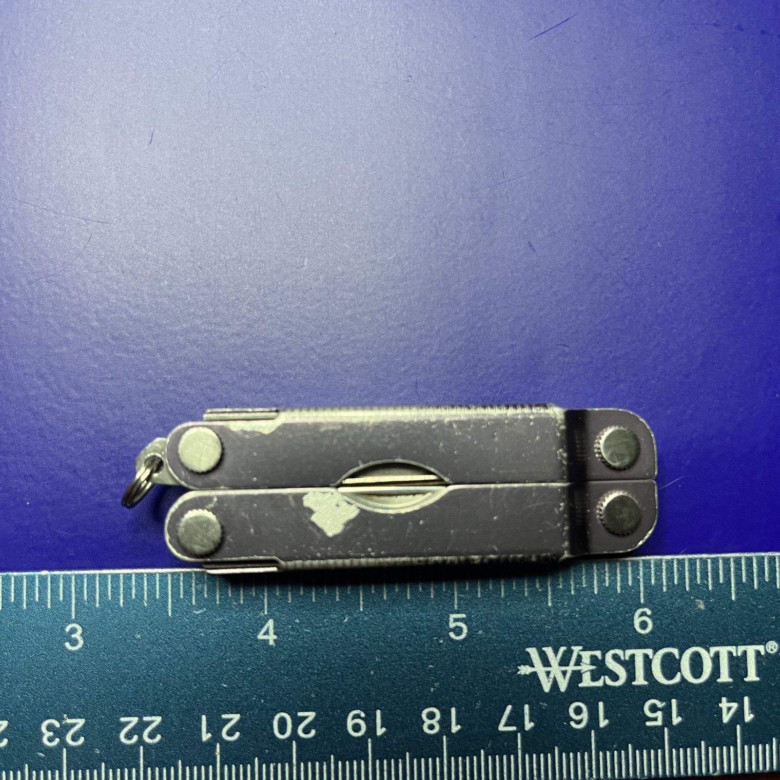 Leatherman Micra Multi-Tool Knife, Scissors- Gray