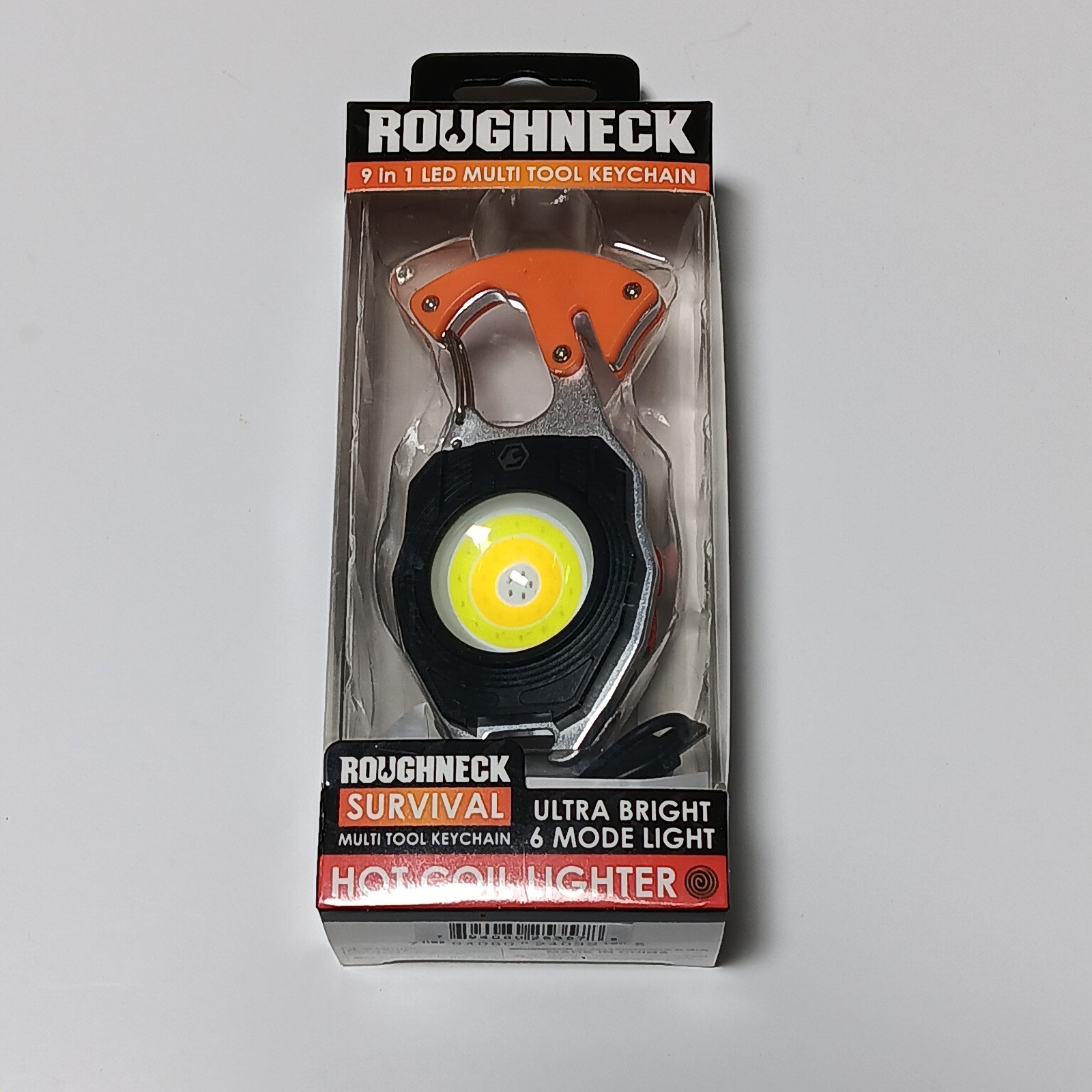 Roughneck Survival Multitool Keychain EDC Compact Tool