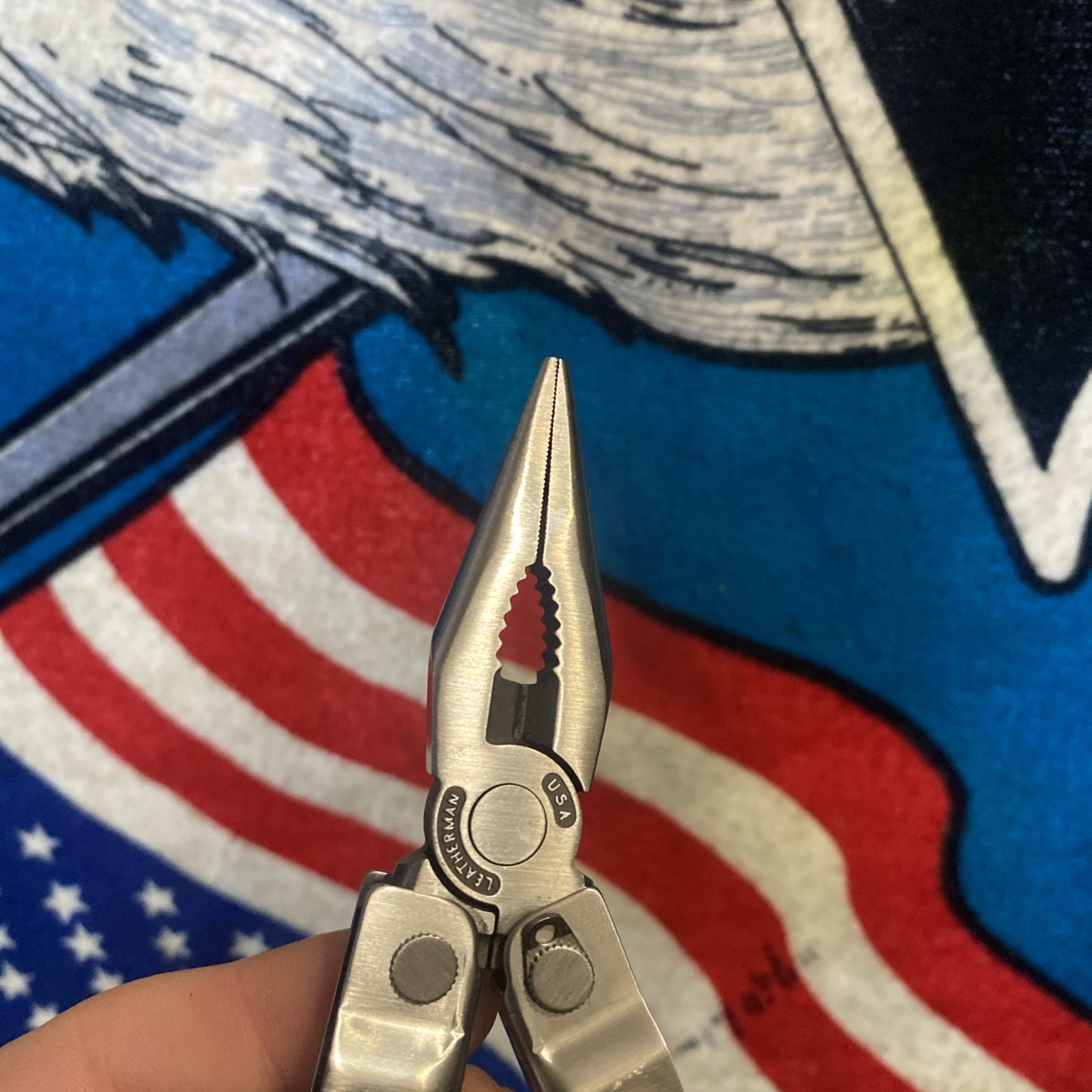VTG Original Leatherman Multi-Tool Portland OR USA + Leather Sheath 1990’s CLEAN