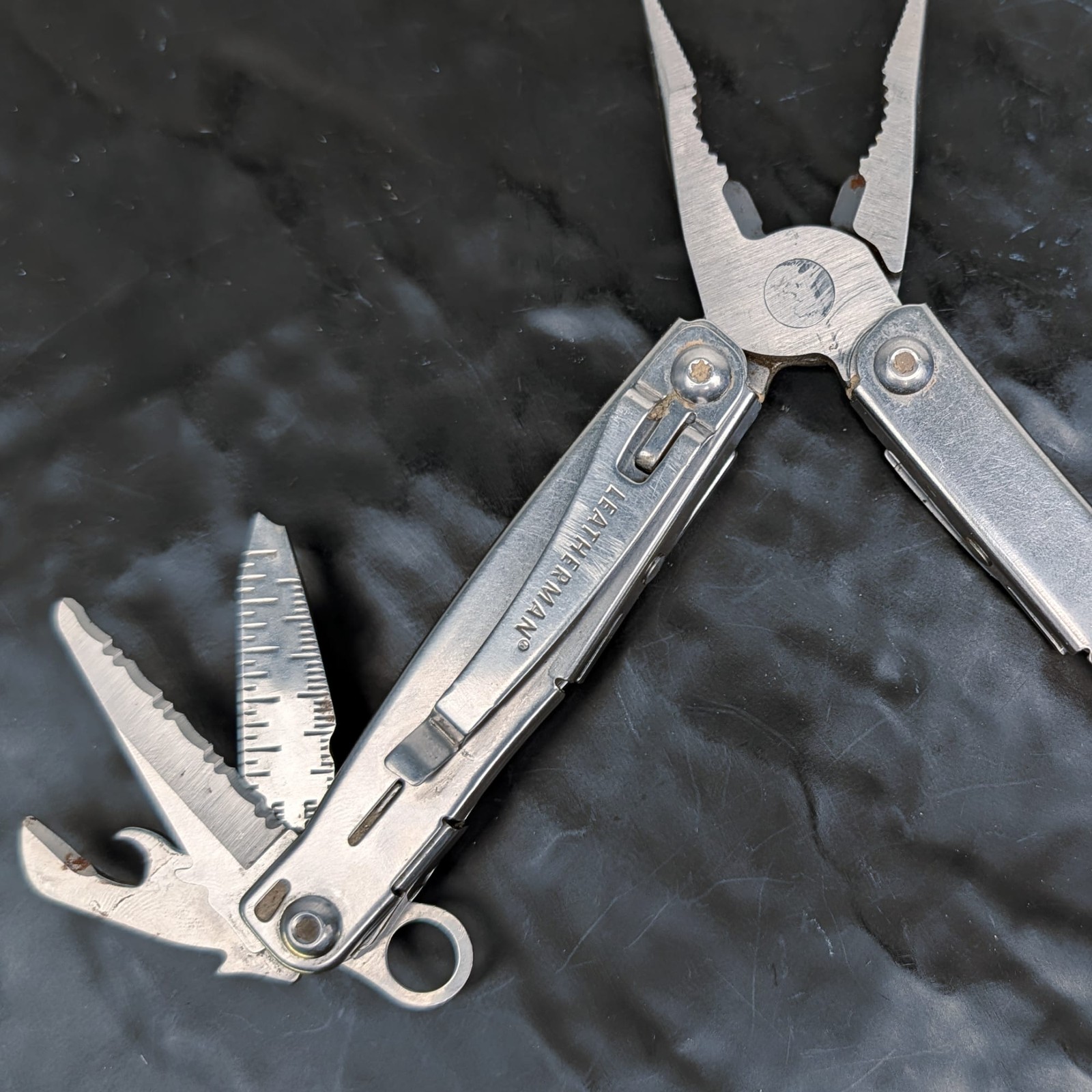 Leatherman Sidekick Multi-Tool Pliers+Belt Clip Date Code 0319 March 2019🔧