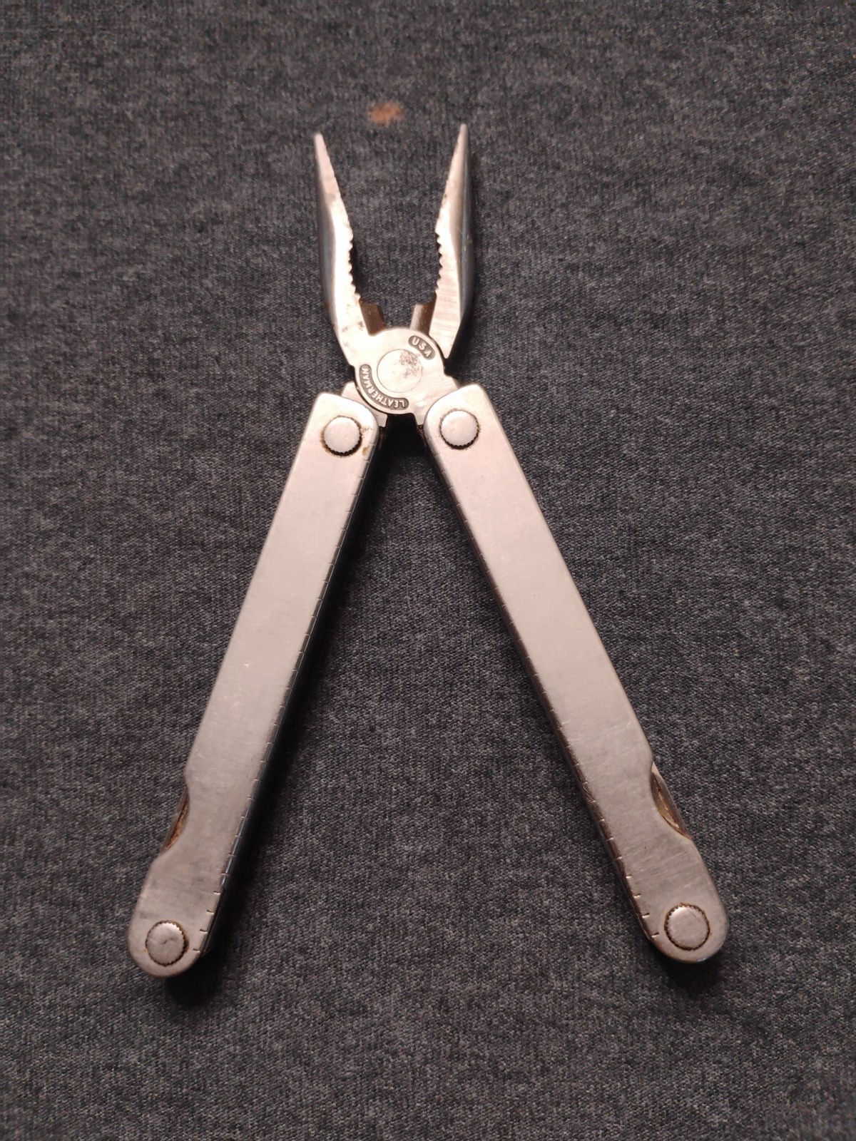VINTAGE 1996 LEATHERMAN USA PST MULTI-TOOL LONG NOSE PLIERS