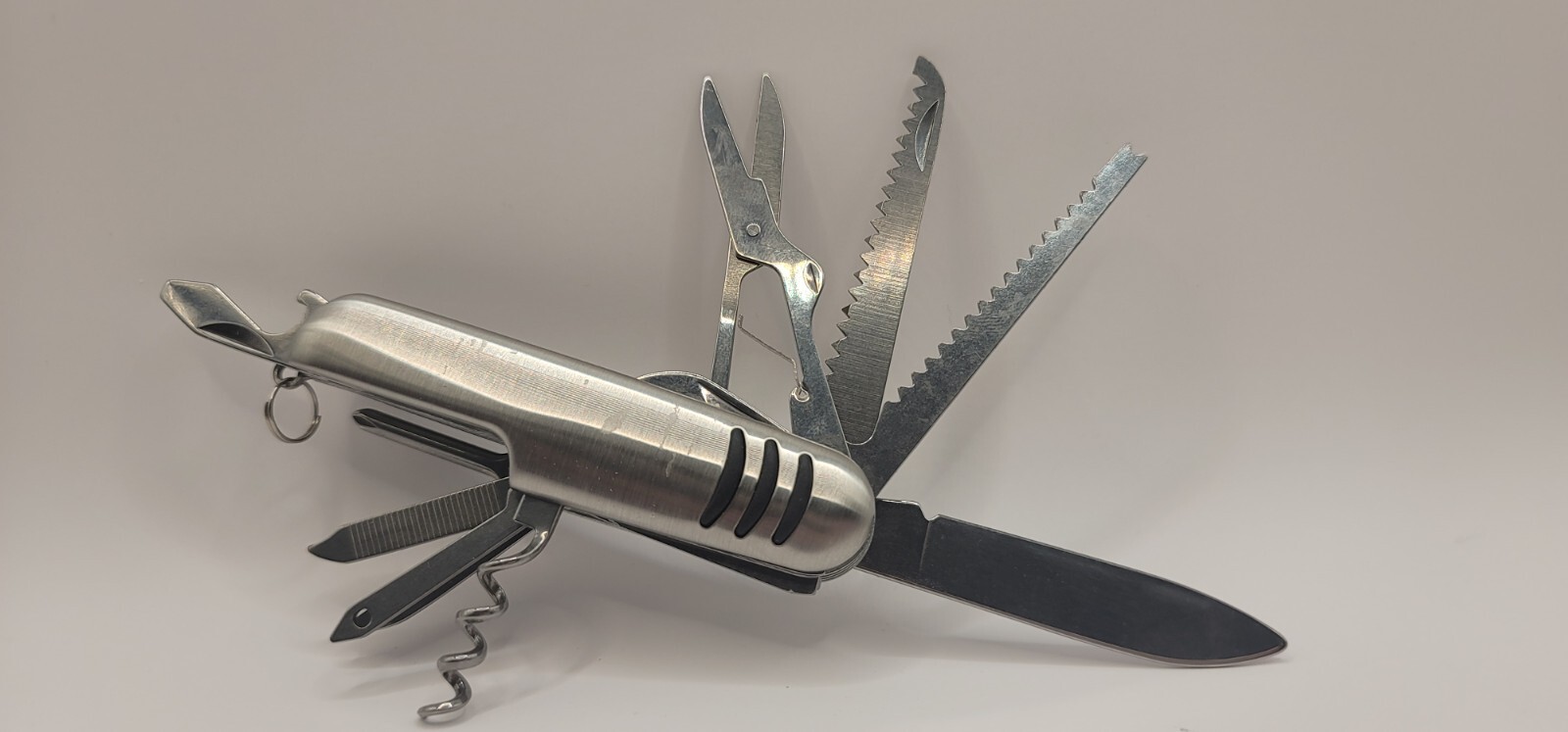 Stainless Steel Pocket Knife, 11 In One Multi-function Tool