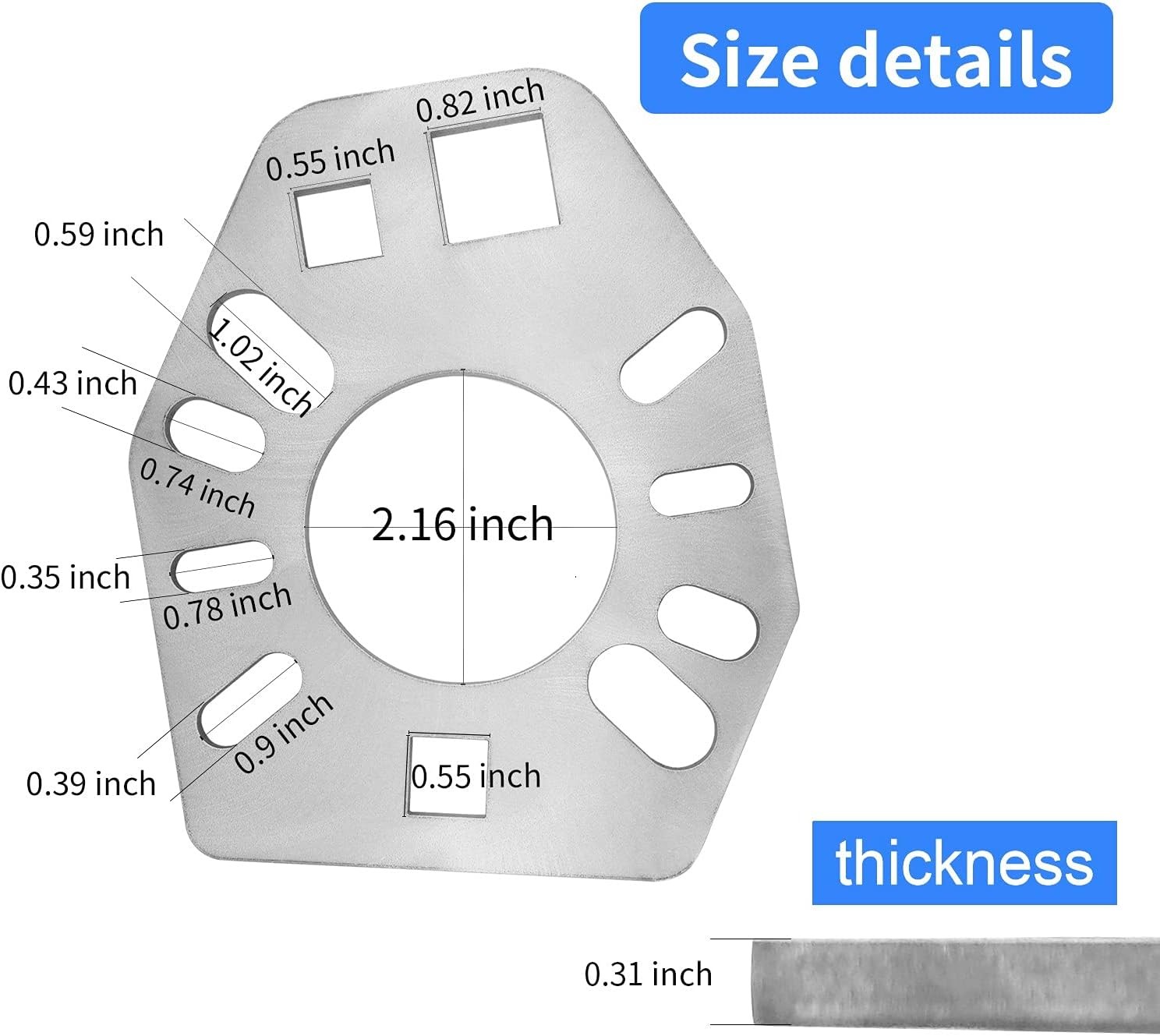 Stainless Steel Pinion Yoke Wrench Toolsuitable For Various Styles Of Yokesaxles