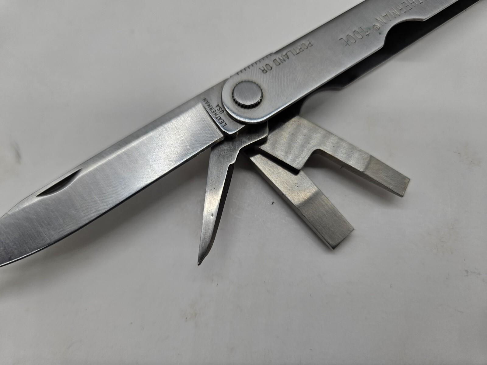 Vintage Original Leatherman Multi Tool Portland OR TM 1325473 With Pouch USA