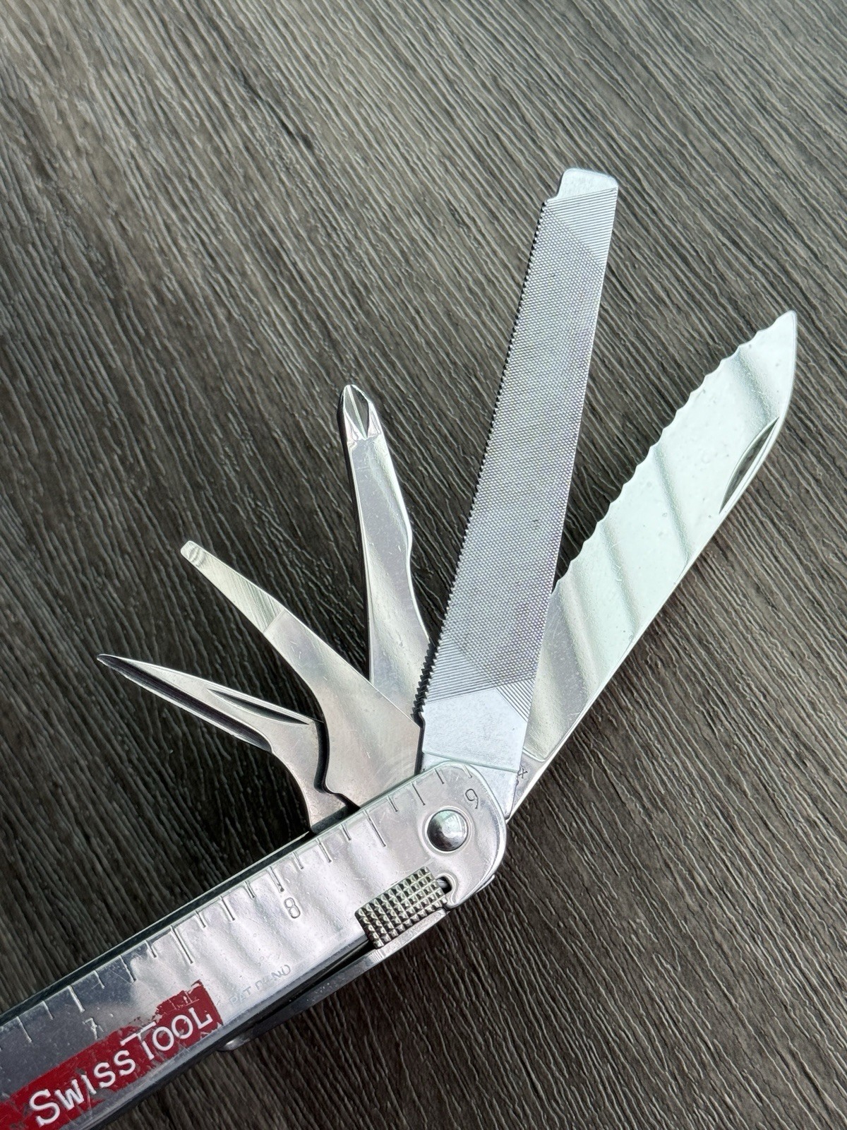 Ultra Rare 1997 First Production Run Victorinox Swisstool Swiss Army Multitool