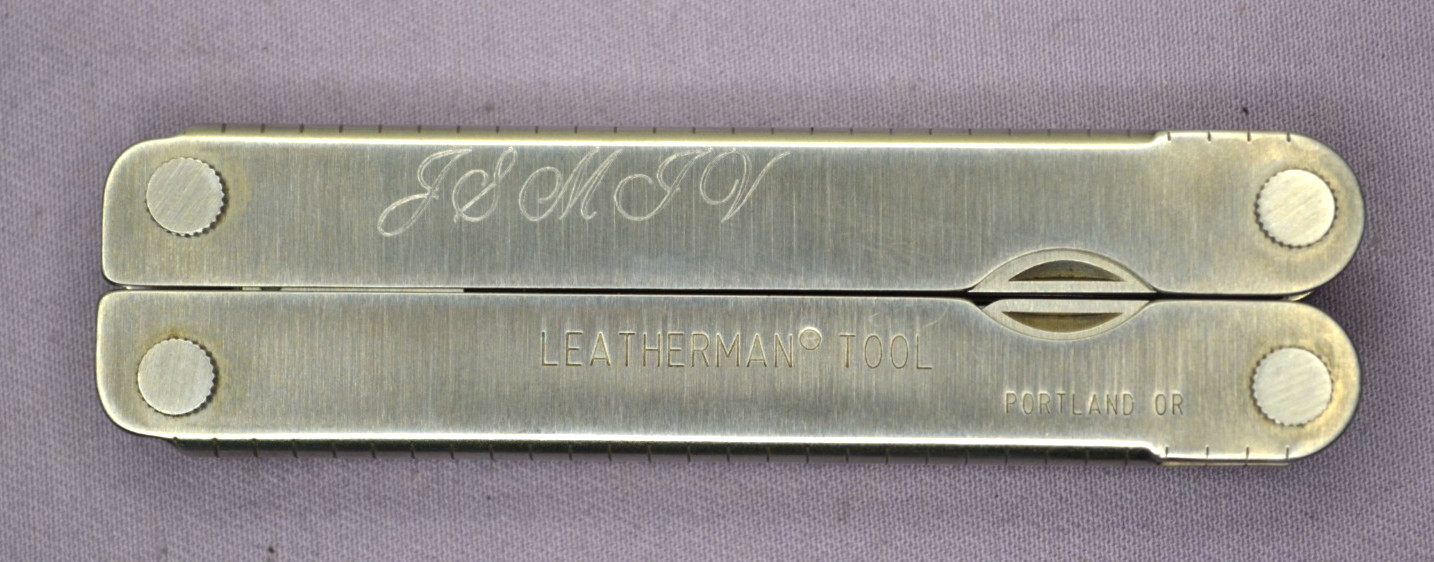 Vintage Leatherman Tool Multi-Tool Pocket Survival Tool Knife USA — Excellent