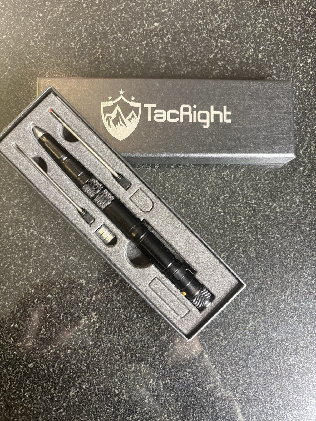 6-in-1 Tactical Pen Flashlight Glass Breaker EDC Survival Tool Multitool
