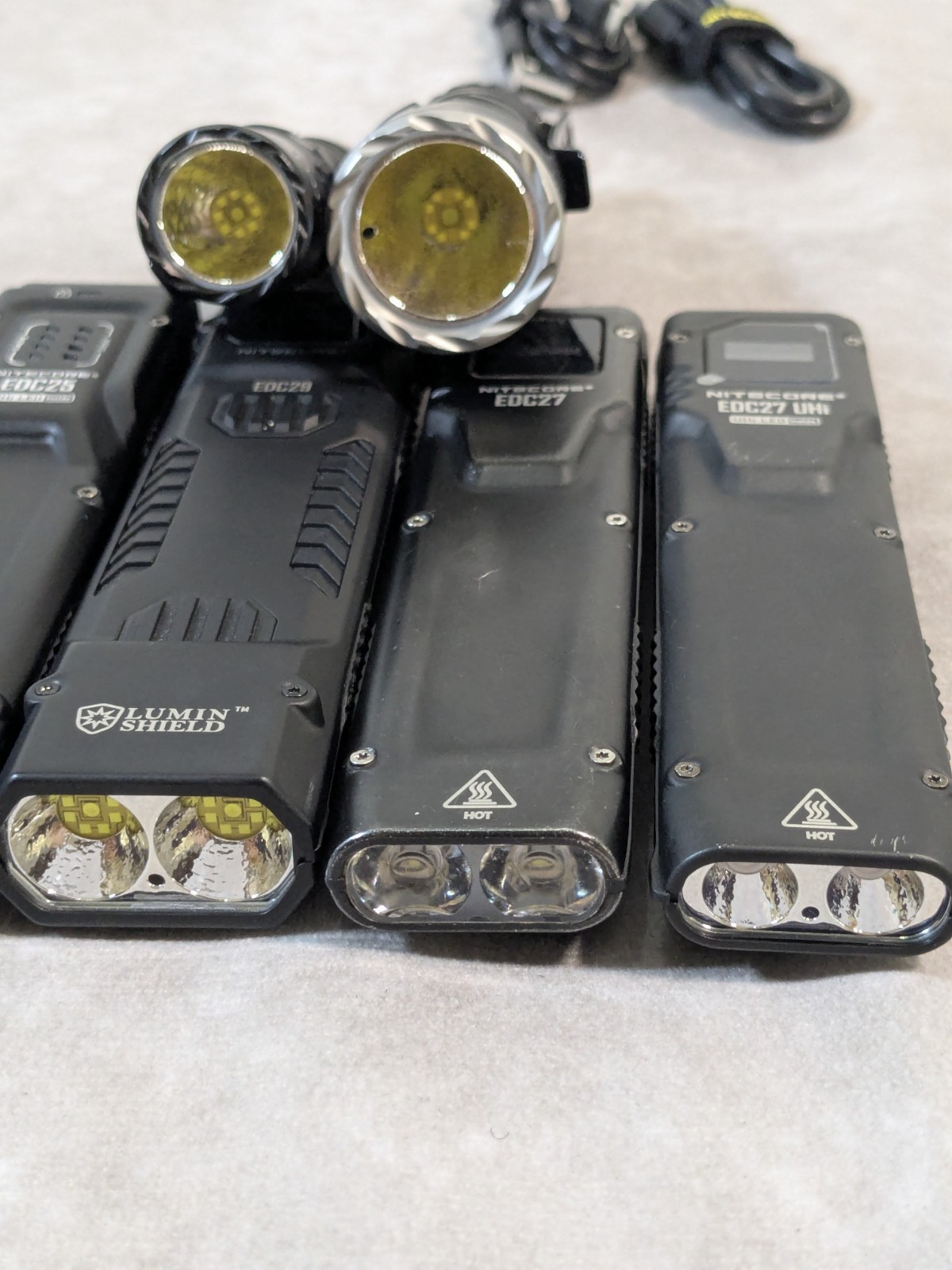 Nitecore Flashlight Bundle EDC29 EDC35 EDC31 EDC27 UHi EDC27 EDC25 EDC23