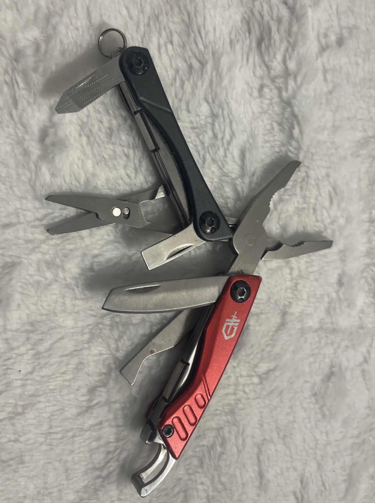 Gerber Dime Mini Keychain Butterfly 10-in-1 Multitool / Black in Great Condition