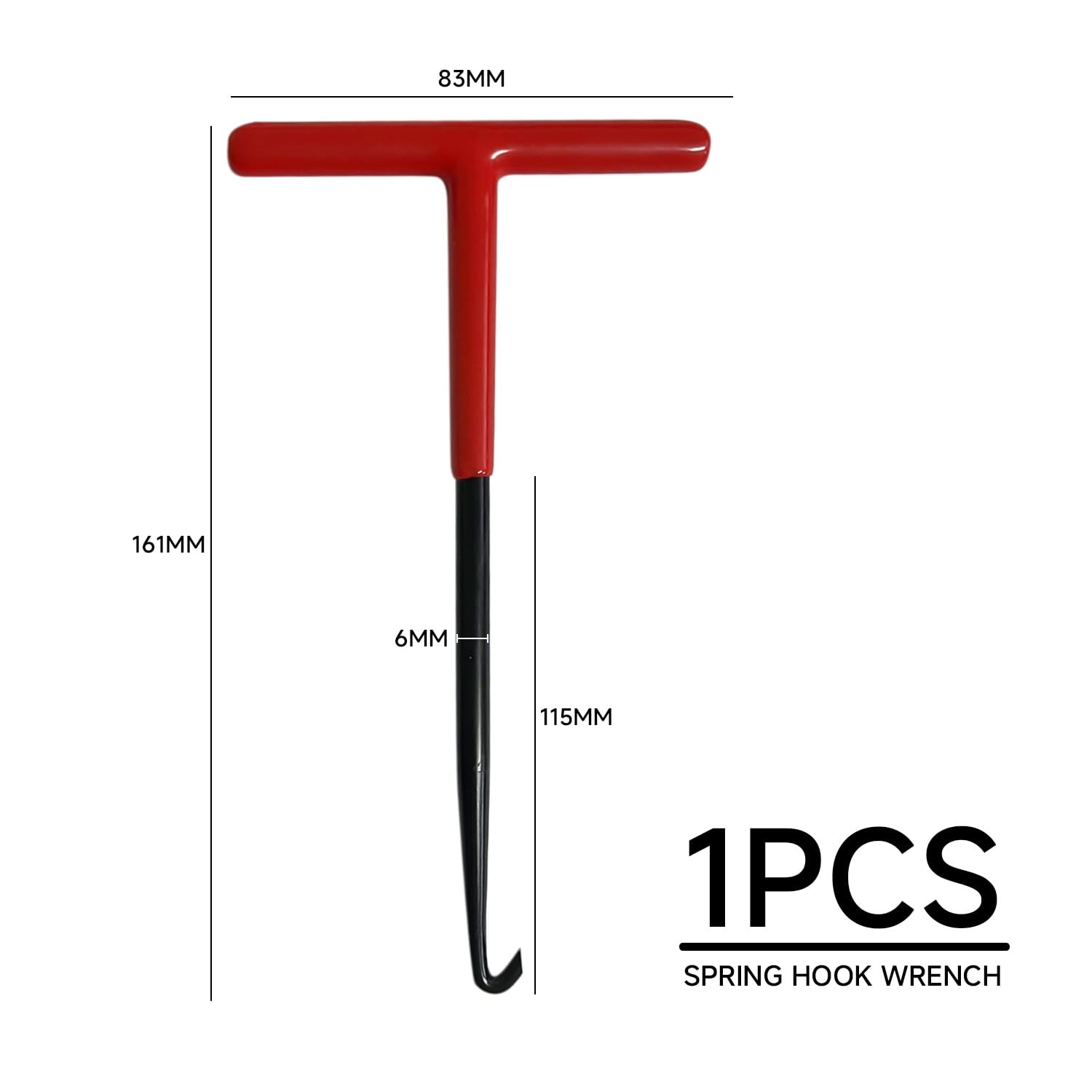1 Piece Spring Hook Wrench, Spring Removal and Mounting Hook, Motorcycle and El…