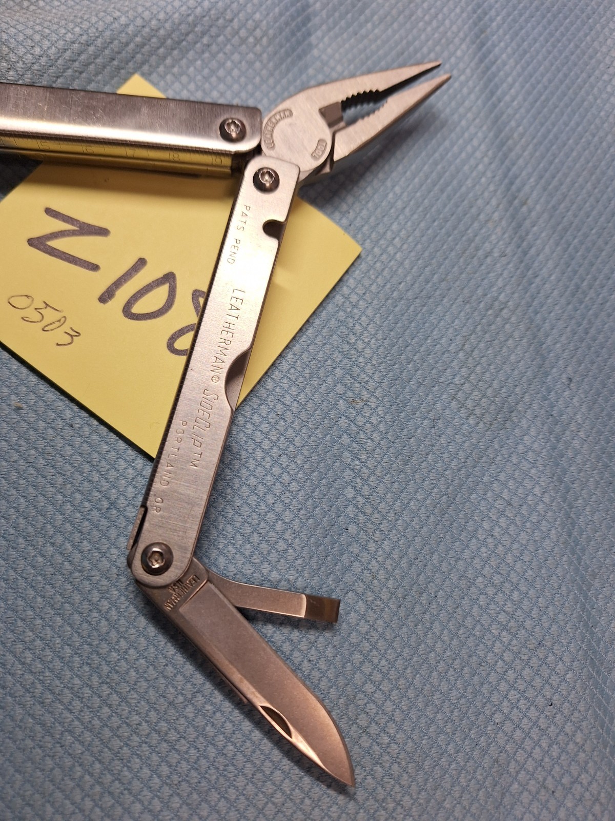 1 Vintage Leatherman SIDECLIP Multi Tool Collectible EXCELLENT LOT Z108