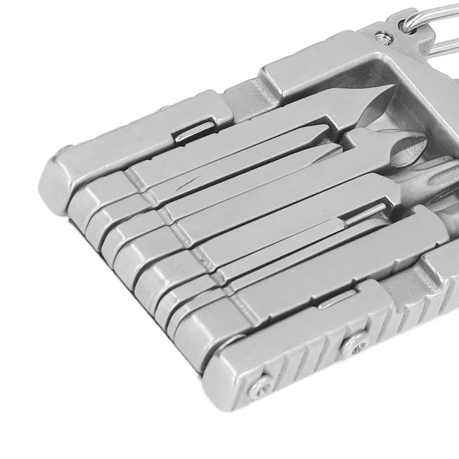 Multitool Keychain Screwdriver 12 In 1 For Outdoor Activities