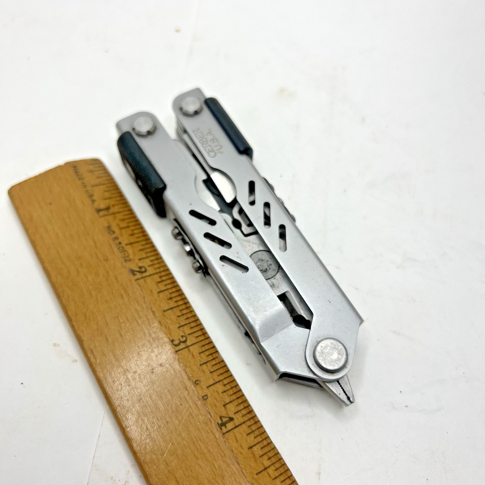 Vintage Gerber Bluntnose Multi-Tool Pliers Stainless Steel Made in USA