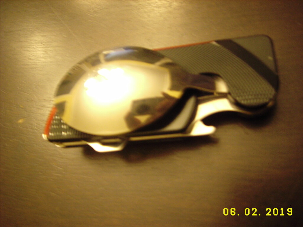 Knife Fork and spoon utility knife with Bottle opener and clip for lanyard NEW