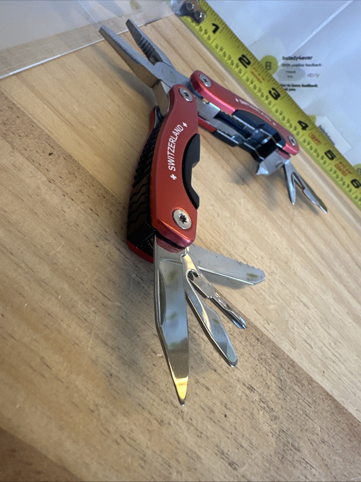 “Switzerland” Branded Mini Multitool 11-in-1 Closed 2.75”