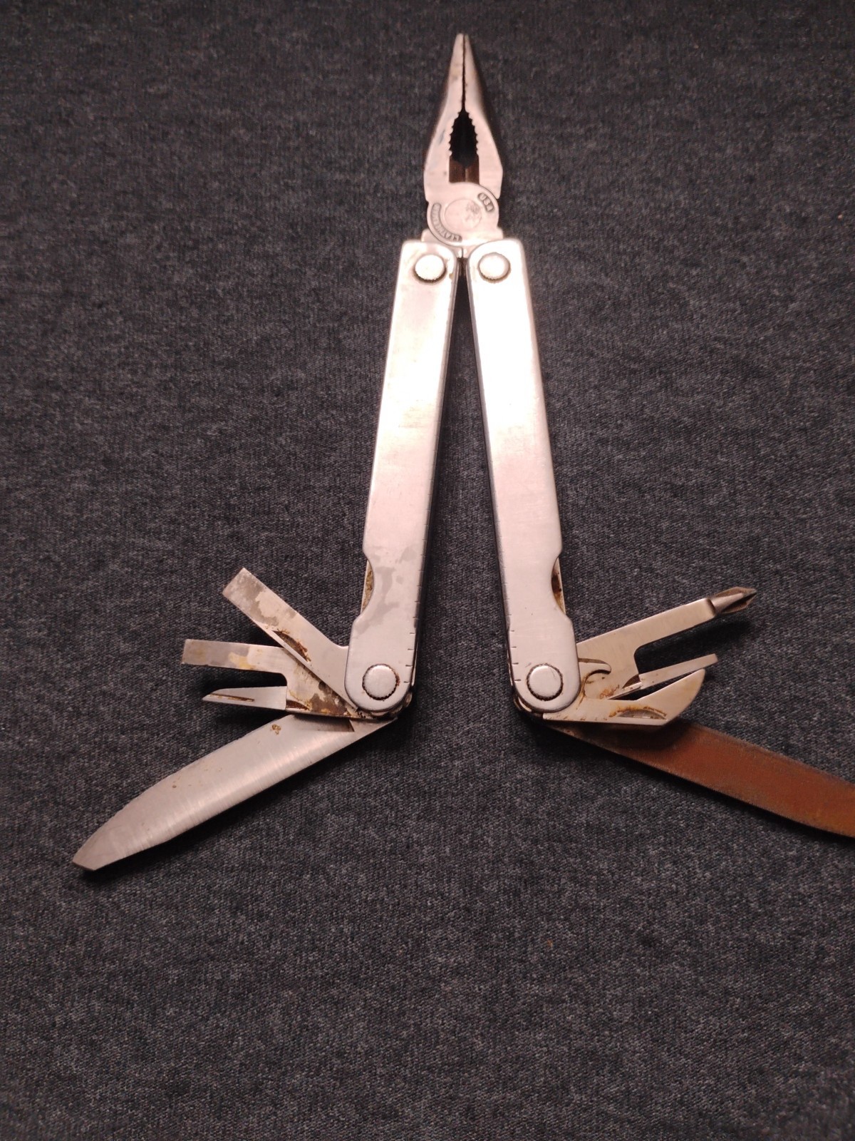 VINTAGE 1996 LEATHERMAN USA PST MULTI-TOOL LONG NOSE PLIERS
