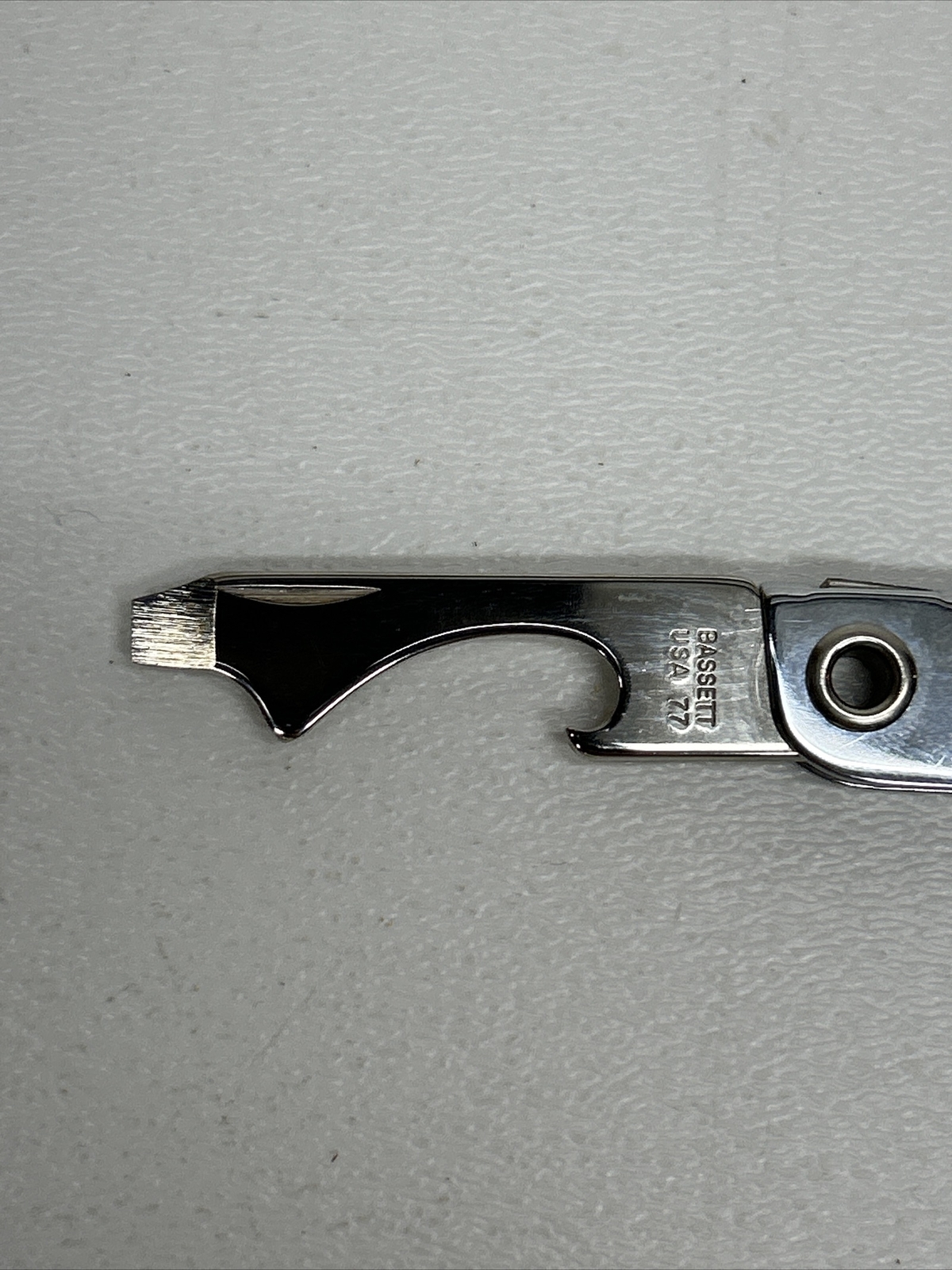 MOAC Micro Multitool Utility Keychain, Silver Tone