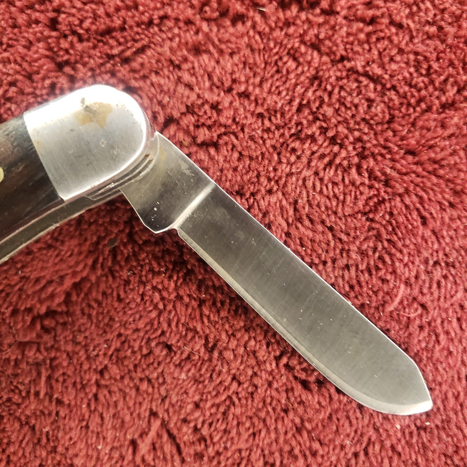 REDHEAD Folding Knife 3 Blade Wood Handle 3-1/4”Closed 22048W