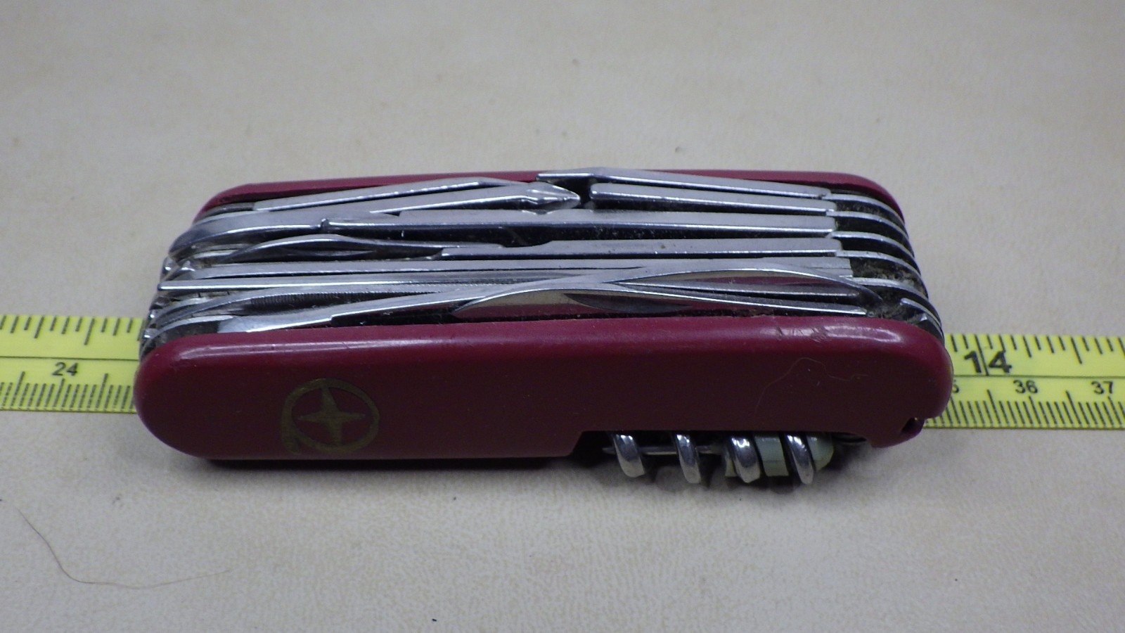 Vintage Diamond Superior Multi Tool Pocket Knife Swiss Army Style w/ Screwdriver