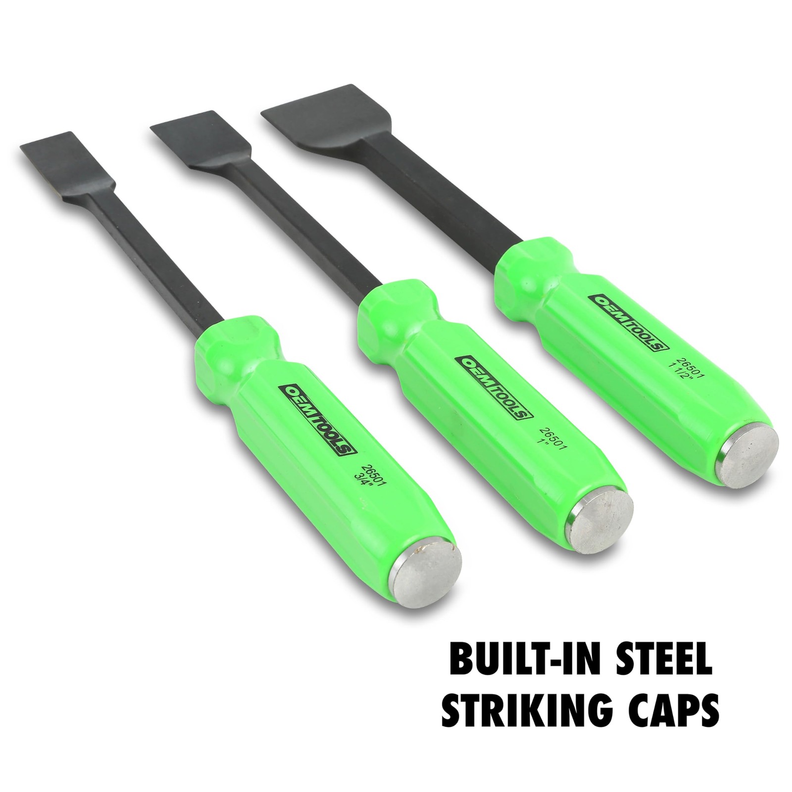 OEMTOOLS 26501 Gasket Scraper Tool, 3-Piece Automotive Tools for Removing Oil Pa