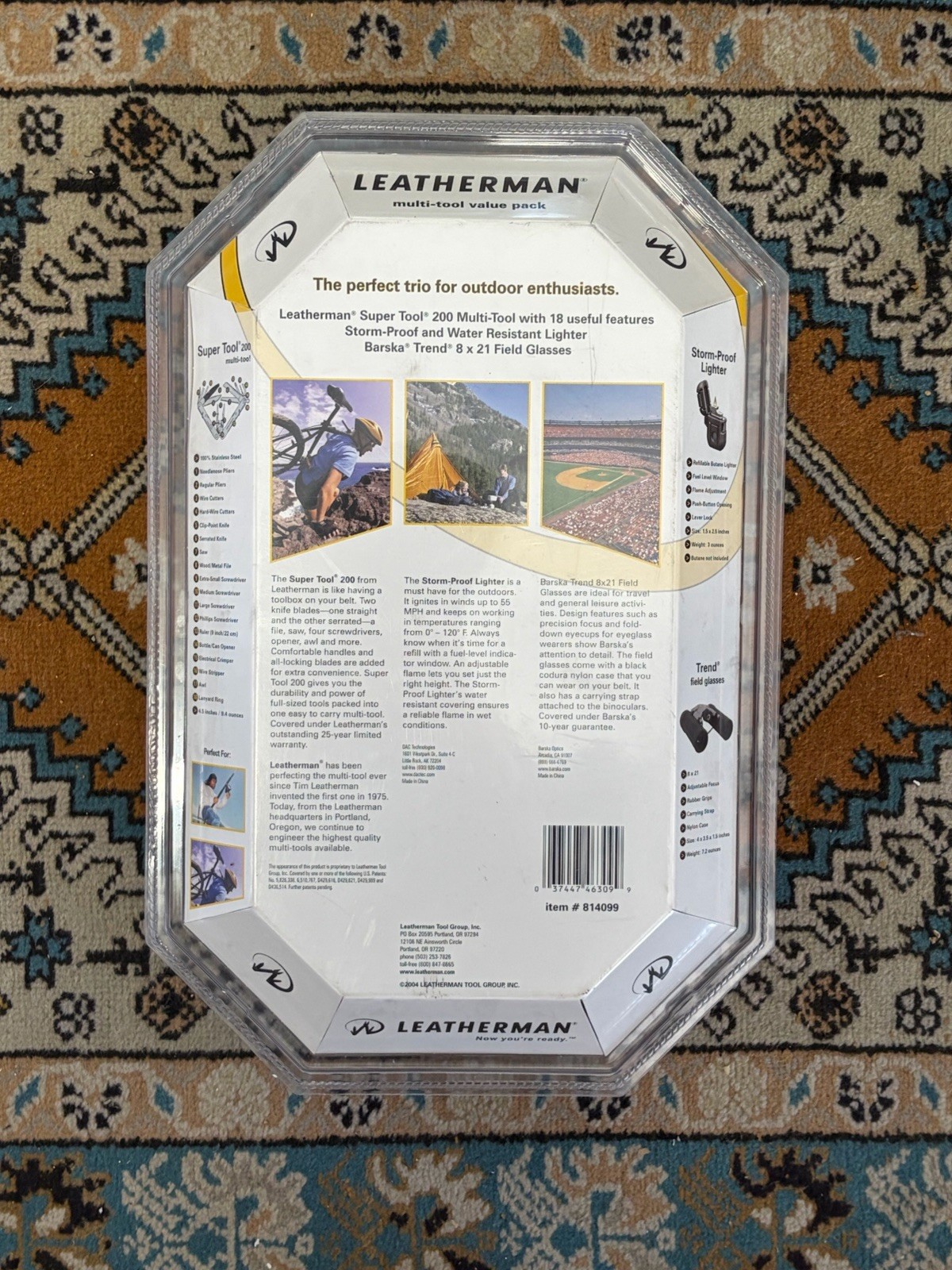 Leatherman Super Tool 200 Blister Pack Gift Set – Vintage 2004 Sealed New NOS