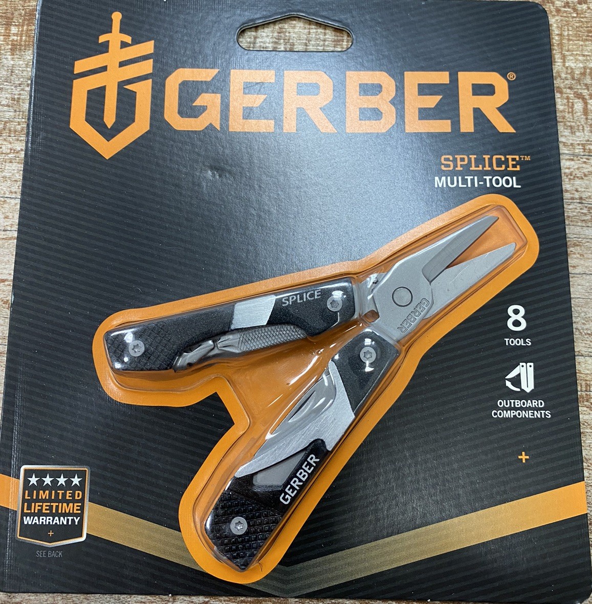 Gerber Gear Splice Pocket 9-in-1 Multi-Tool Color: Black